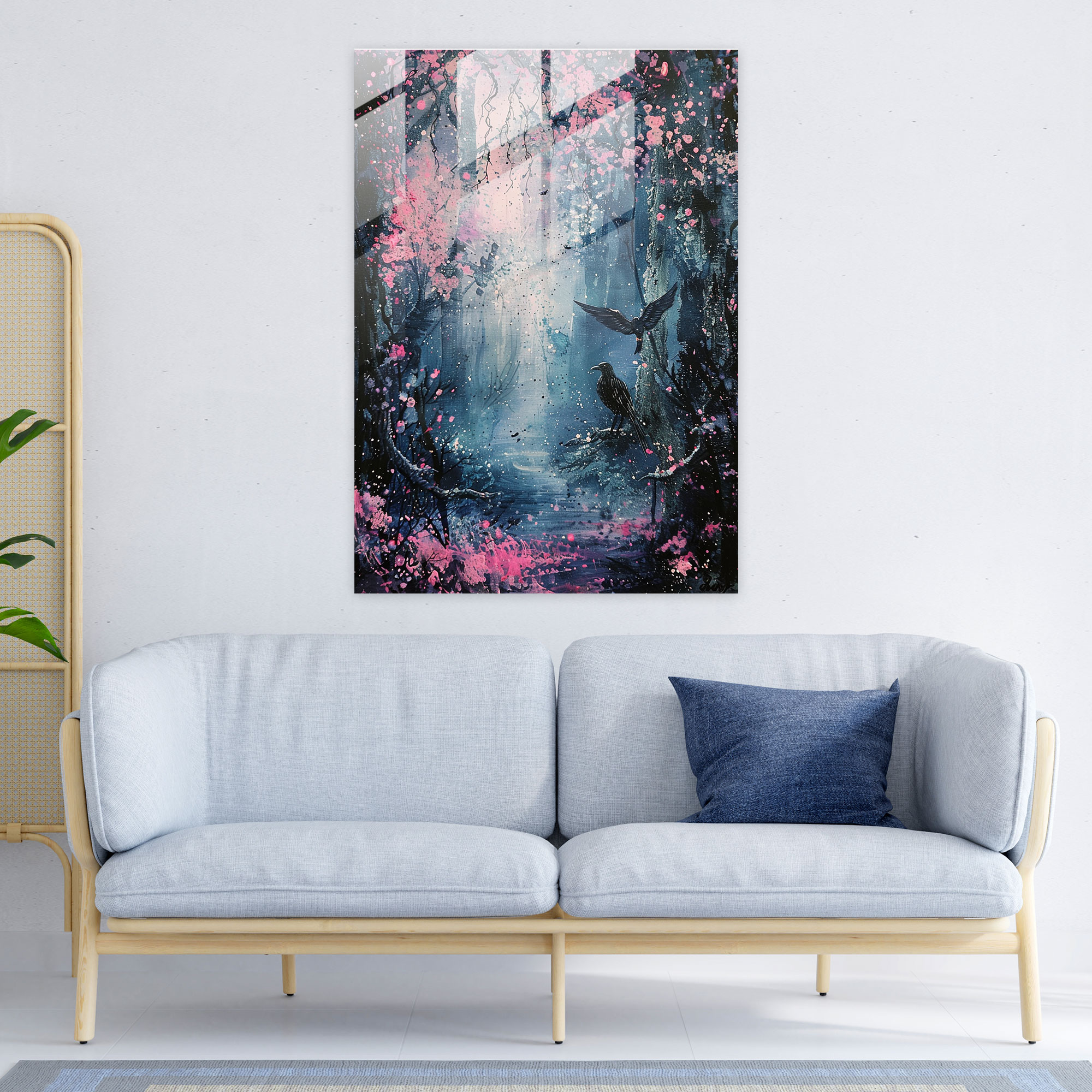 Ashvin Harrison Glass Wall Art - Ashvin Harrison, Home Decoration, Glass Art, Glass Wall Art