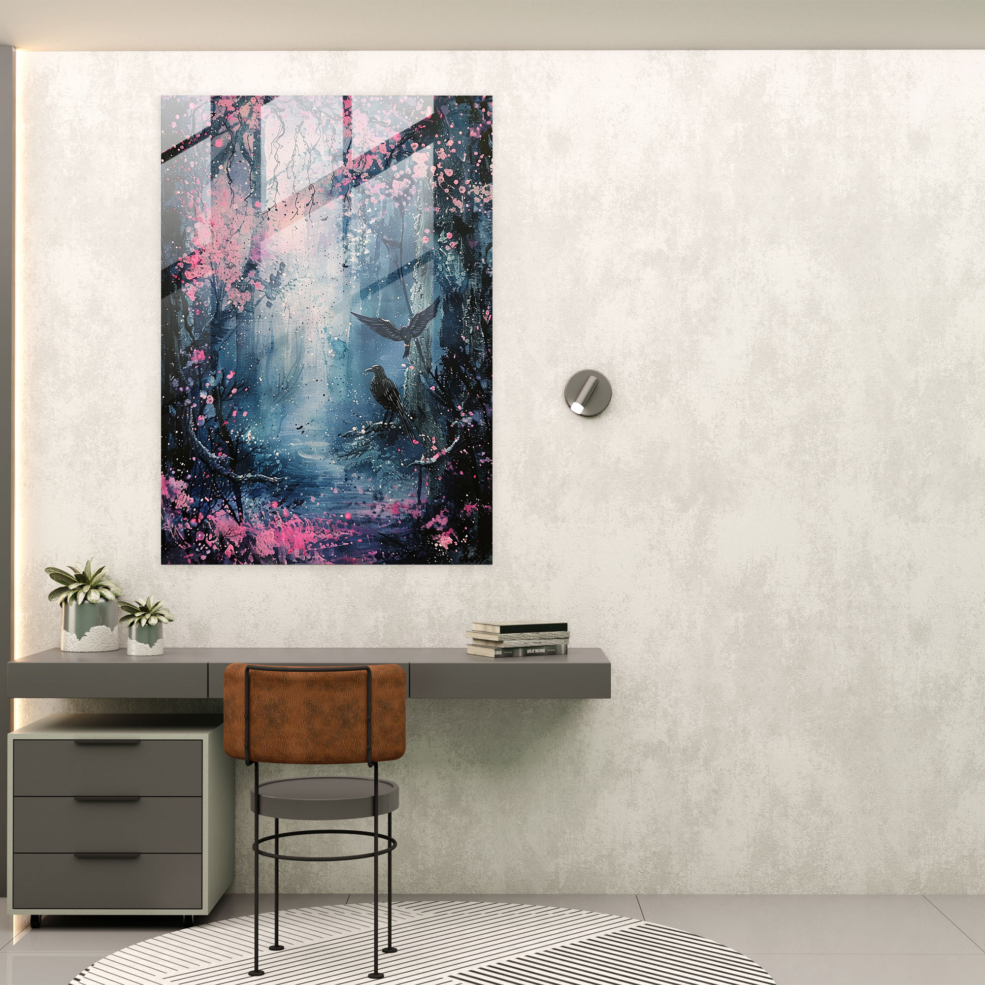 Ashvin Harrison Glass Wall Art - Ashvin Harrison, Home Decoration, Glass Art, Glass Wall Art