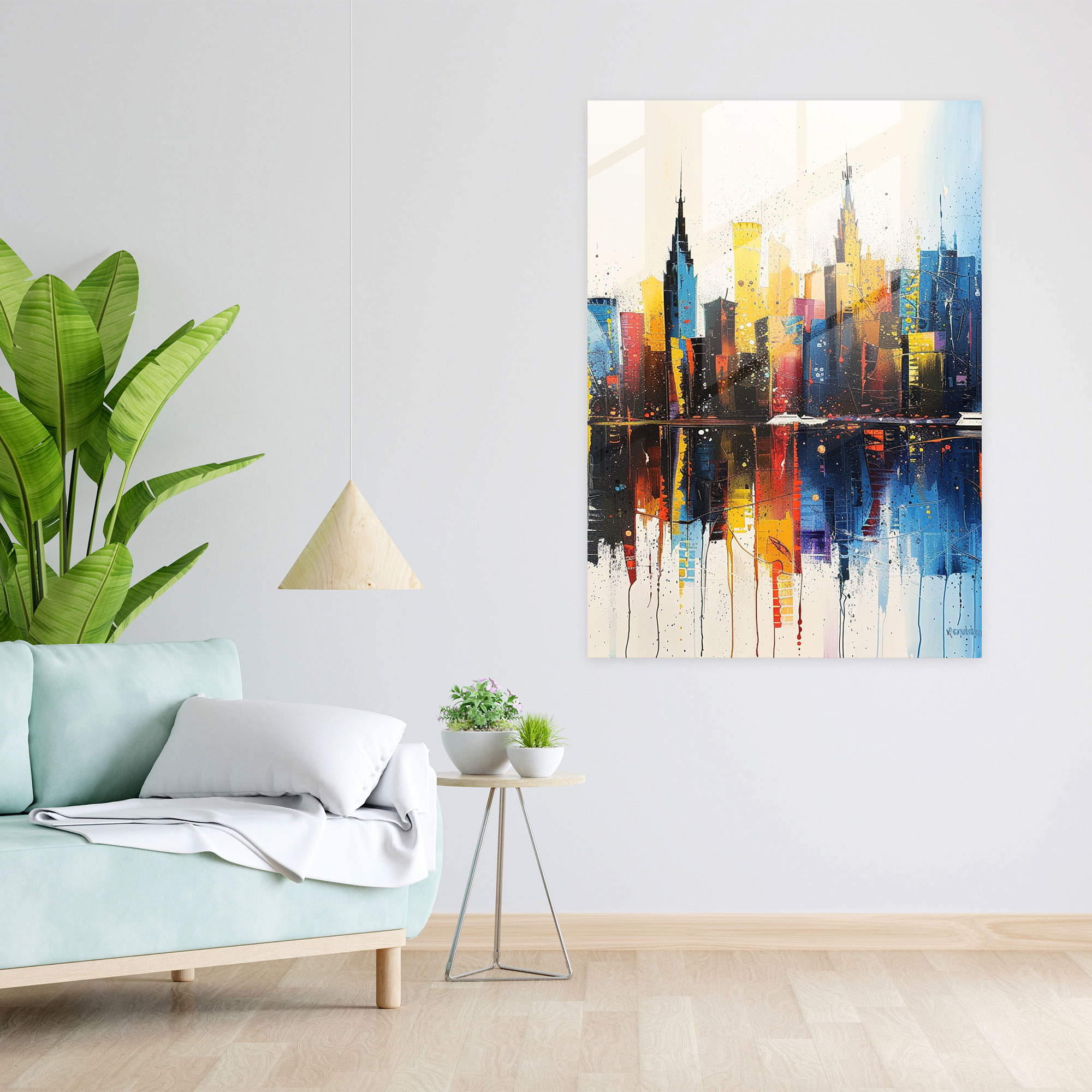 Ashvin Harrison Glass Print: Urban Elegance - Ashvin Harrison, Ashvin Harrison, Glass Print, Modern