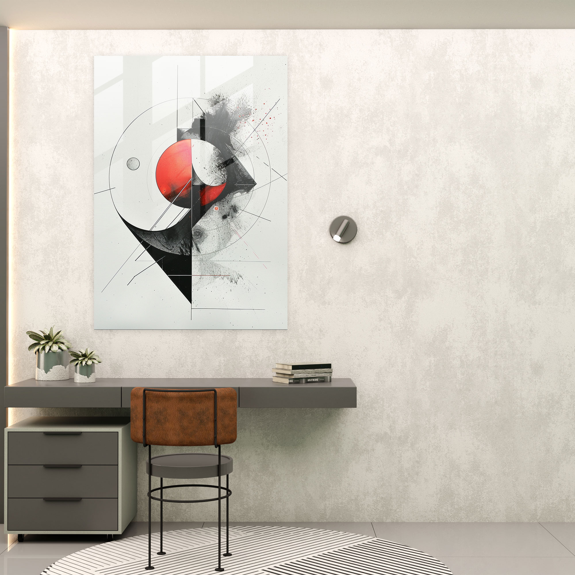 Ashvin Harrison Wall Decoration: Geometric Harmony - Ashvin Harrison, Harmony, Elegant, Geometric