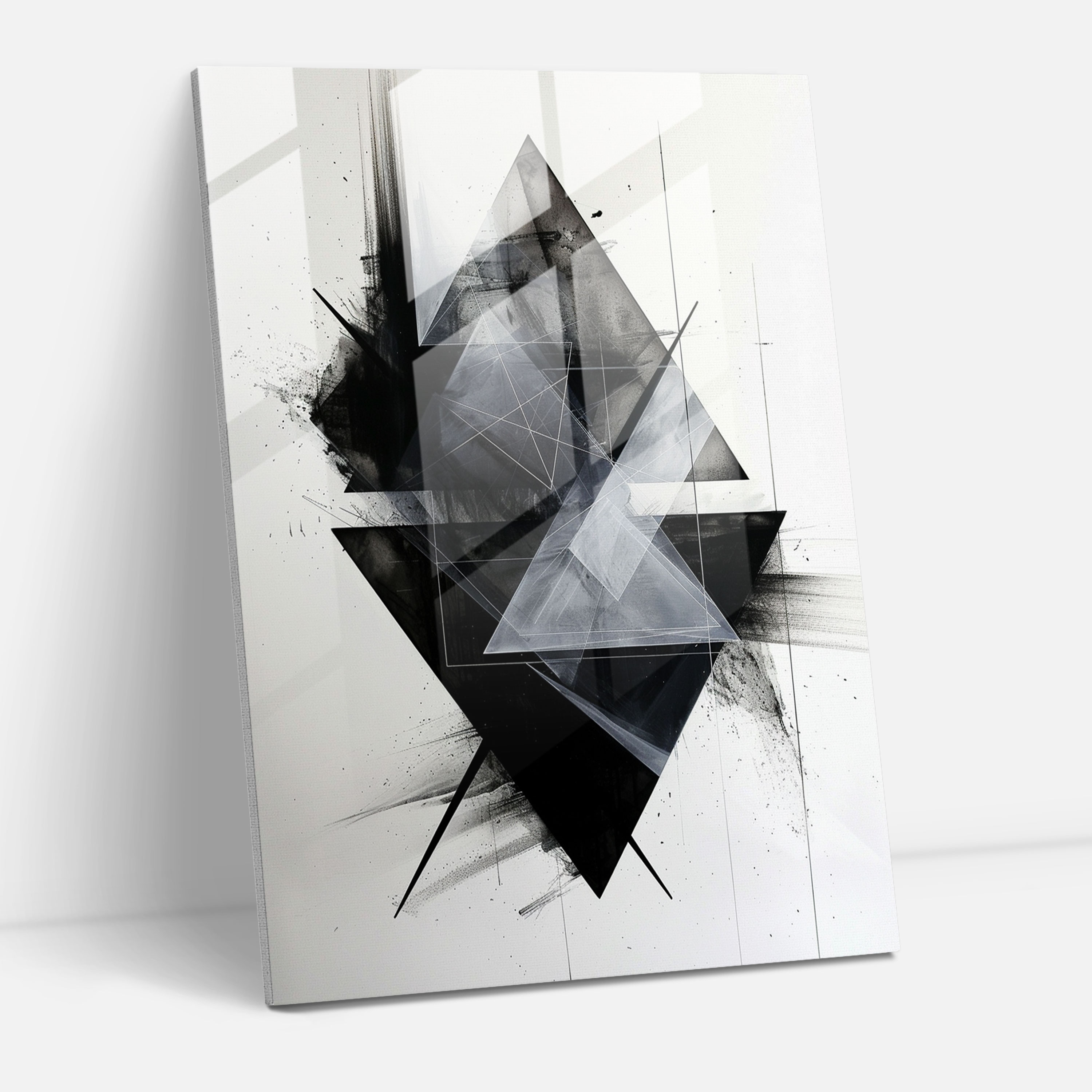 Ashvin Harrison Geometric Shapes Wall Decoration - Ashvin Harrison, Glass Art, Modern Art, Wall Decoration
