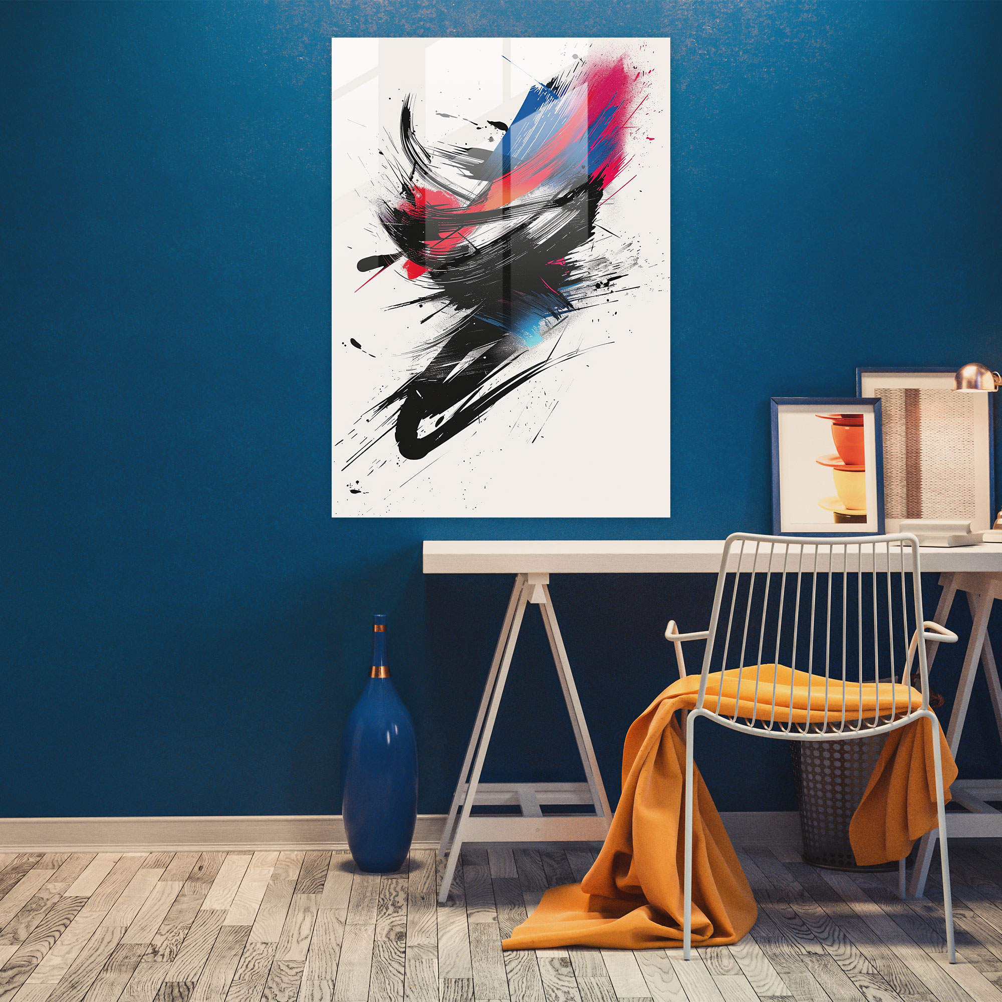 Ashvin Harrison Glass Wall Art: Bold Typography - Ashvin Harrison, Glass Print, Ashvin Harrison, Glass Wall Art