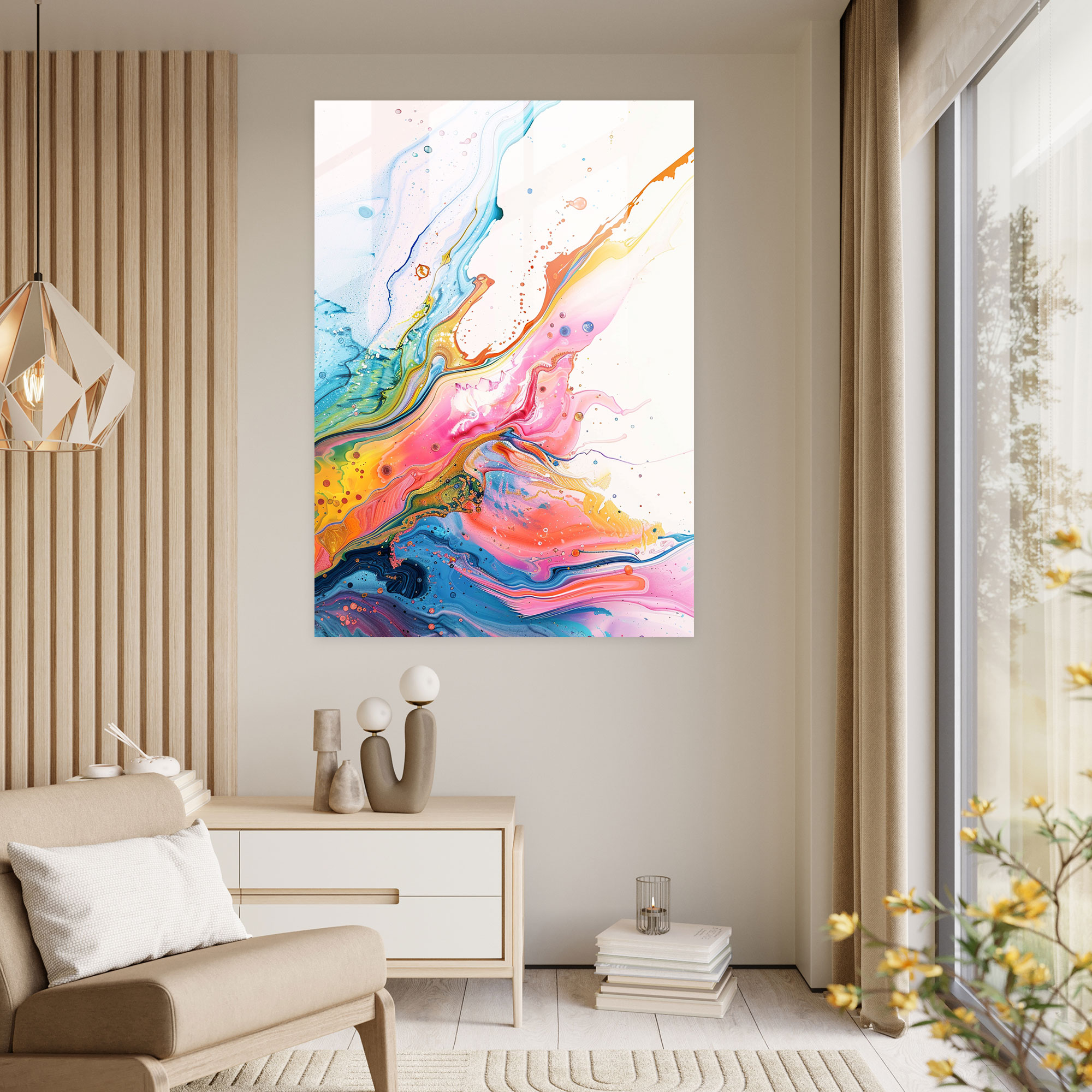 Ashvin Harrison Underwater Glass Print - Ashvin Harrison, Glass Wall Art, Ashvin Harrison, Modern Art