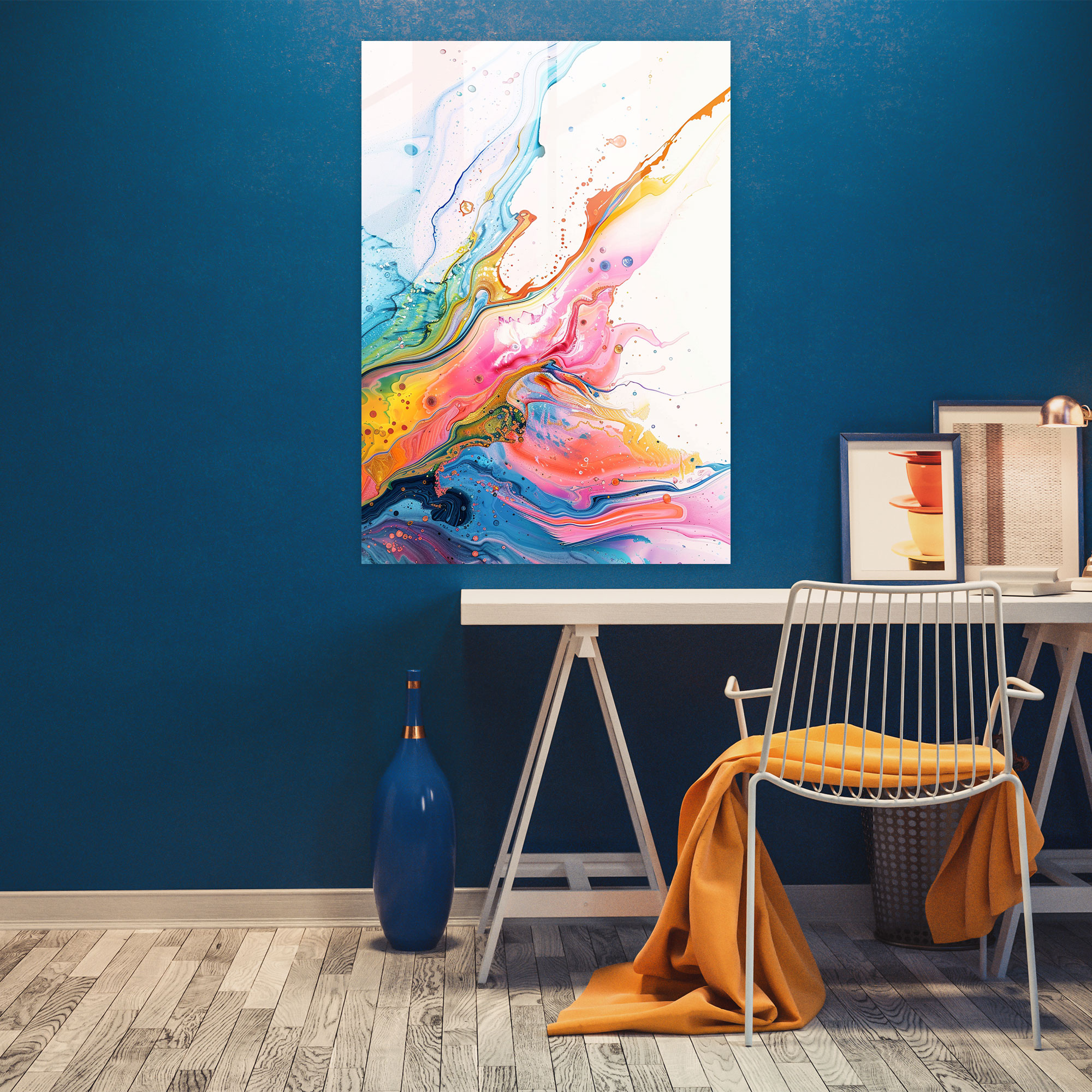 Ashvin Harrison Underwater Glass Print - Ashvin Harrison, Glass Wall Art, Ashvin Harrison, Modern Art