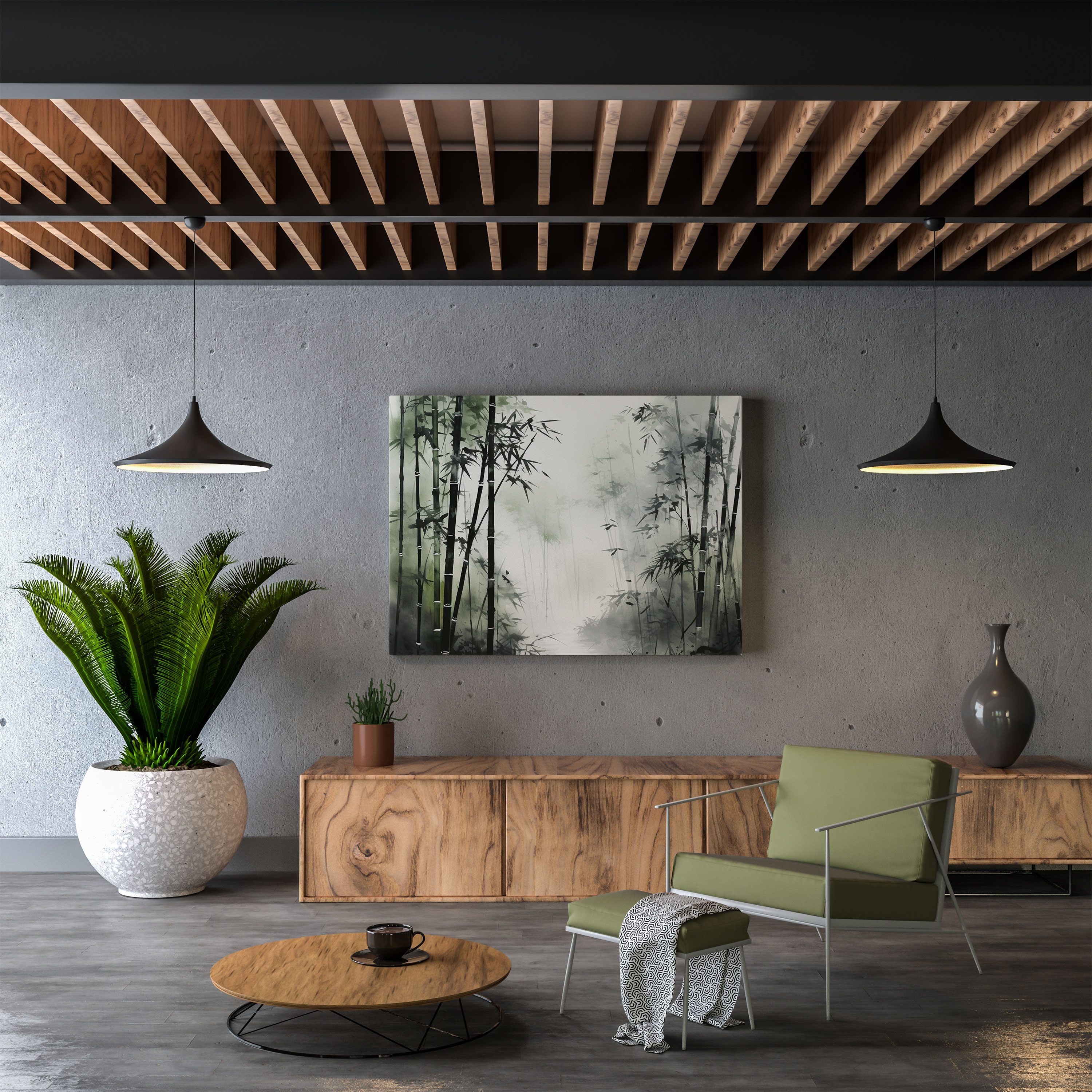 Asian Zen Canvas Print - Asian, Wall Art, Asian, Home Decoration
