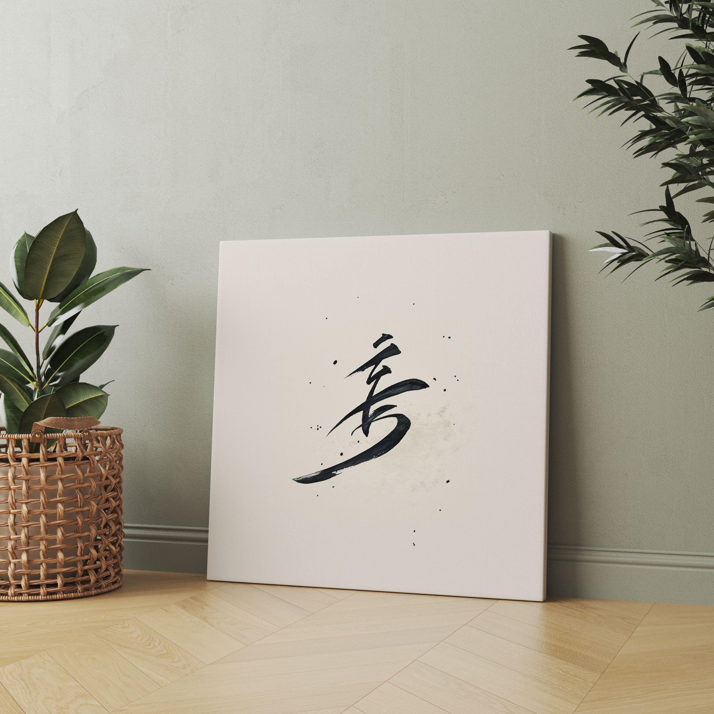 Asian Wisdom Canvas Print - Asian, Canvas Print, Wall Art, Wall Decoration