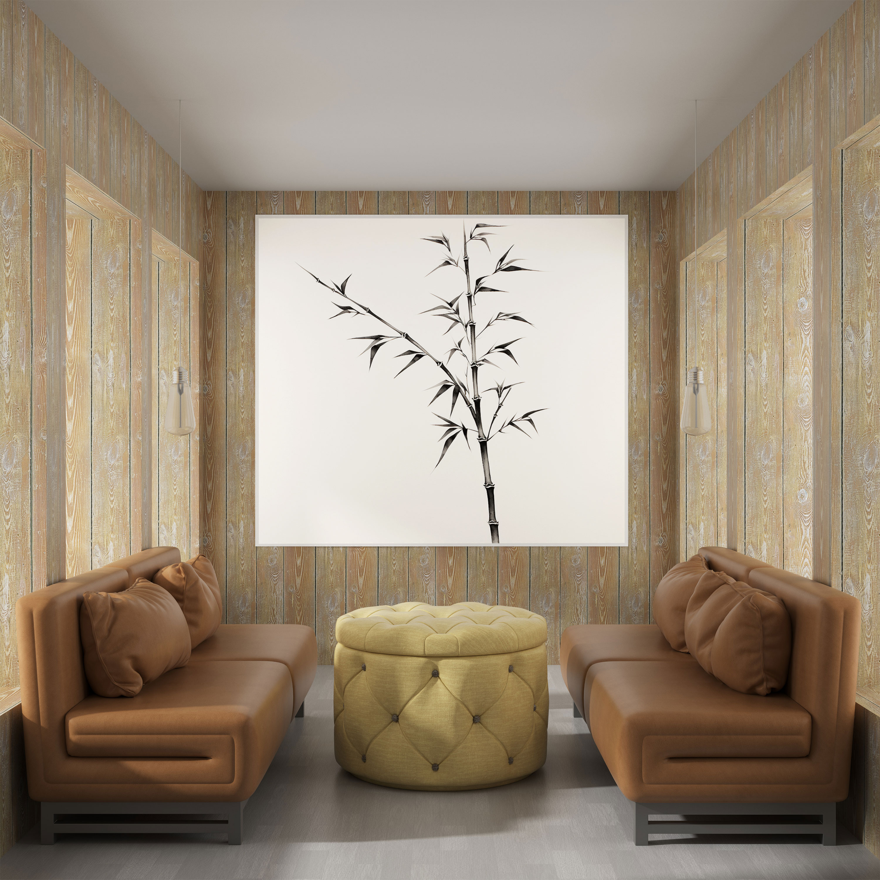 Asian Wall Decoration - Zen Bamboo - Asian, Canvas Print, Wall Art, Home Decoration