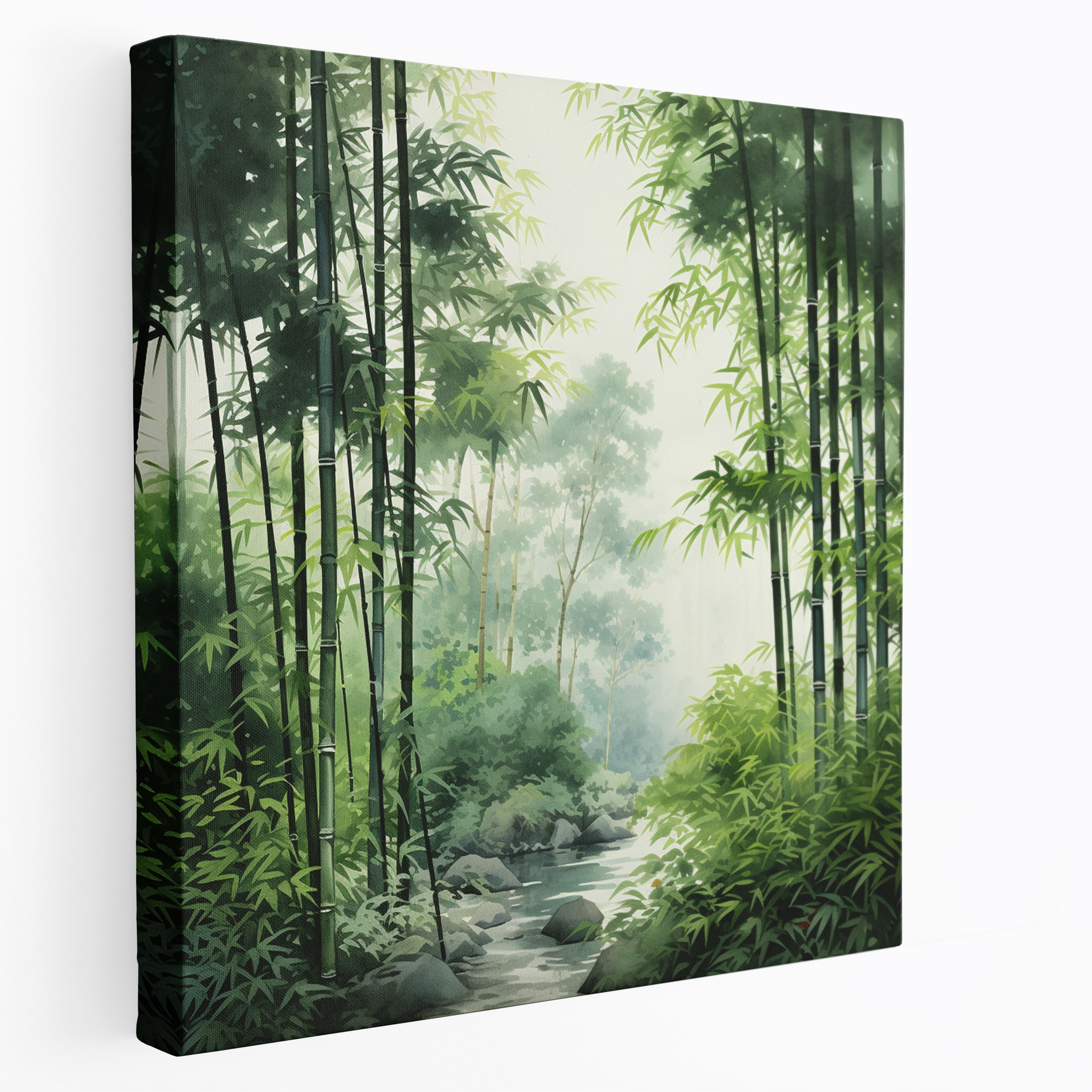 Asian Canvas Print: Tranquil Bamboo Forest - Asian, Asian, Tranquility, Canvas