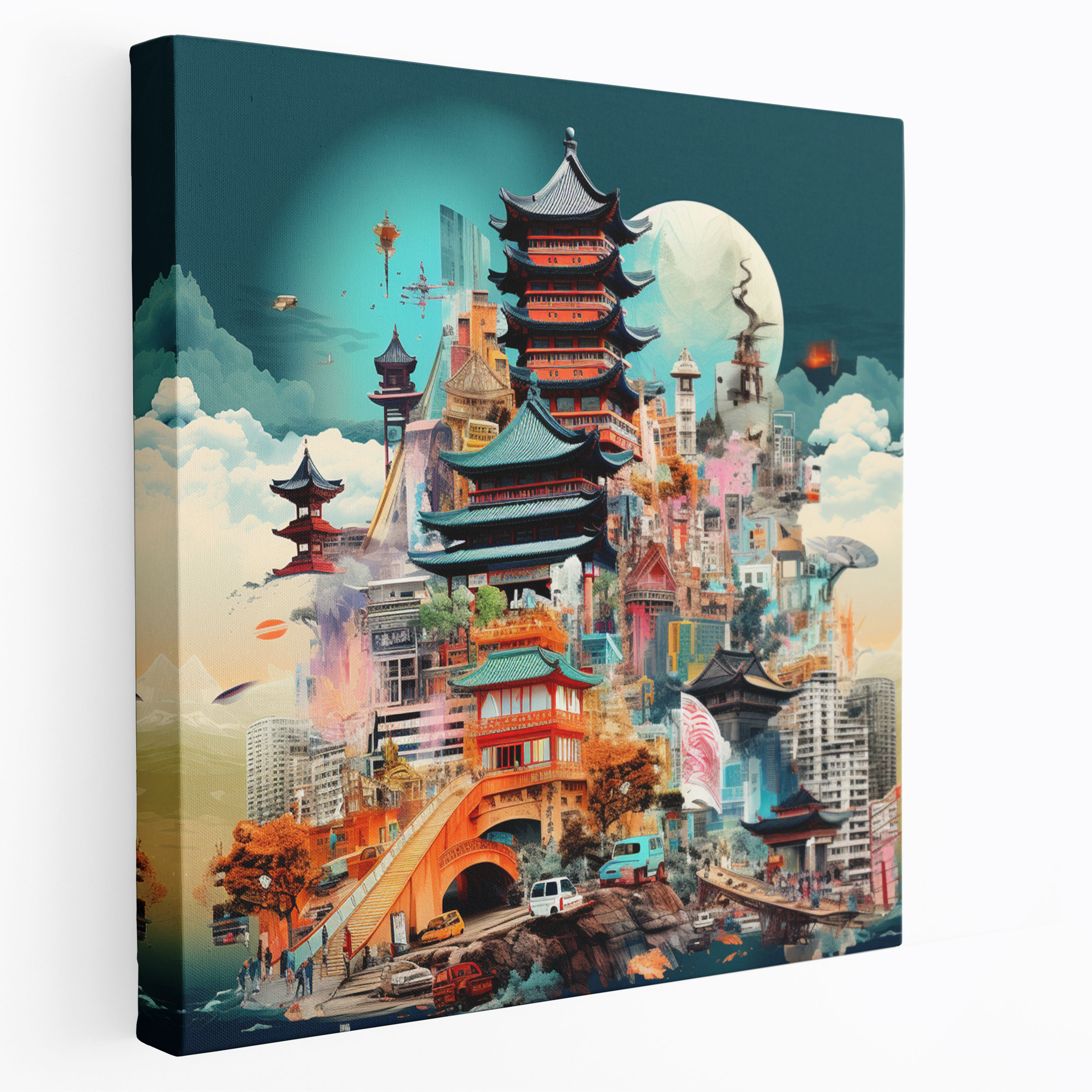 Asian Wall Art: Fusion Of Cultures - Asian, Home Decoration, Wall Decoration, Asian