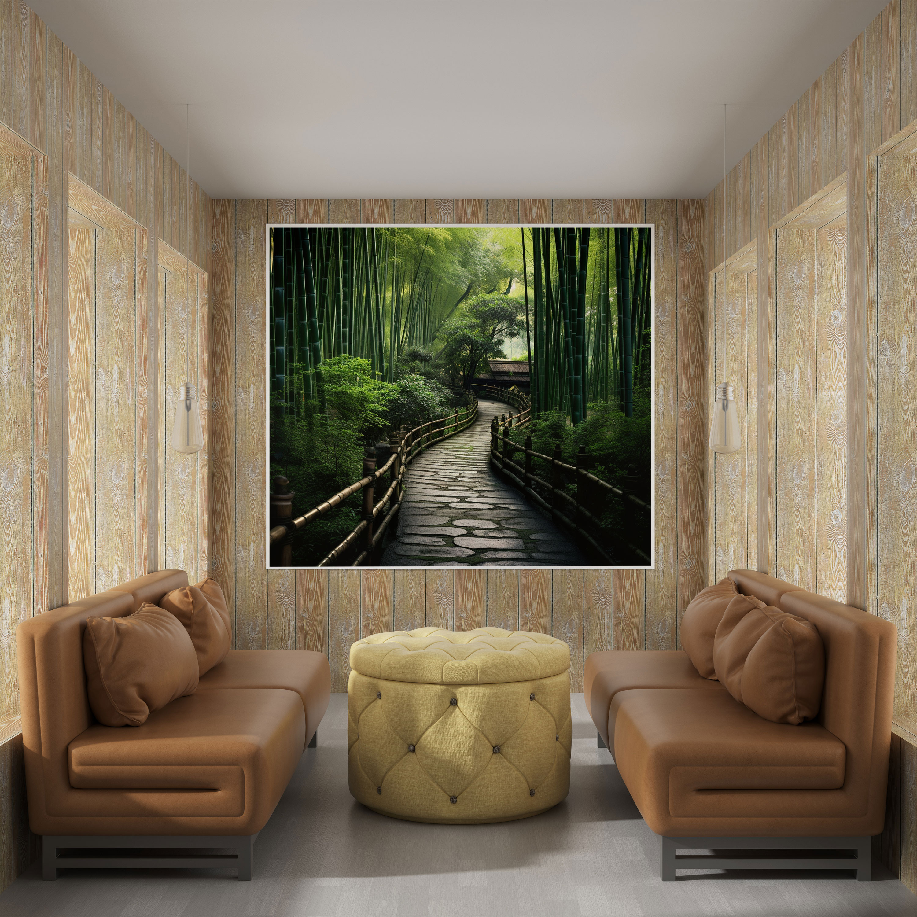 Asian Bamboo Canvas Print - Asian, Canvas Wall Art, Canvas, Bamboo Forest