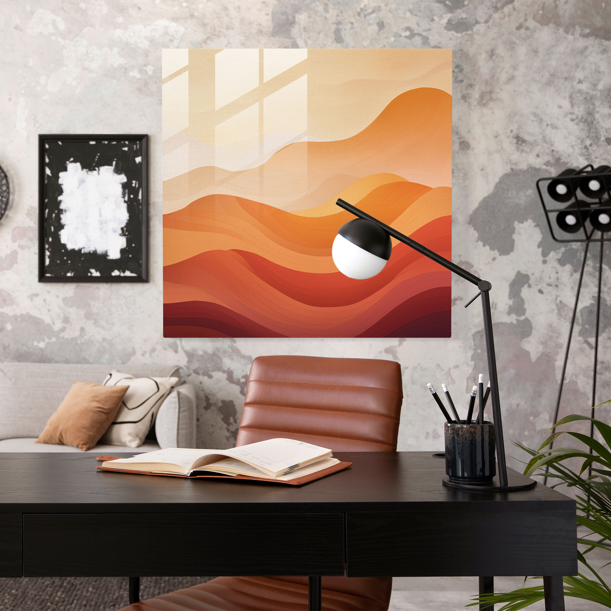 Seasonal Transitions Glass Print - Autumn, Changing Seasons, Glass Wall Art, Wall Decoration