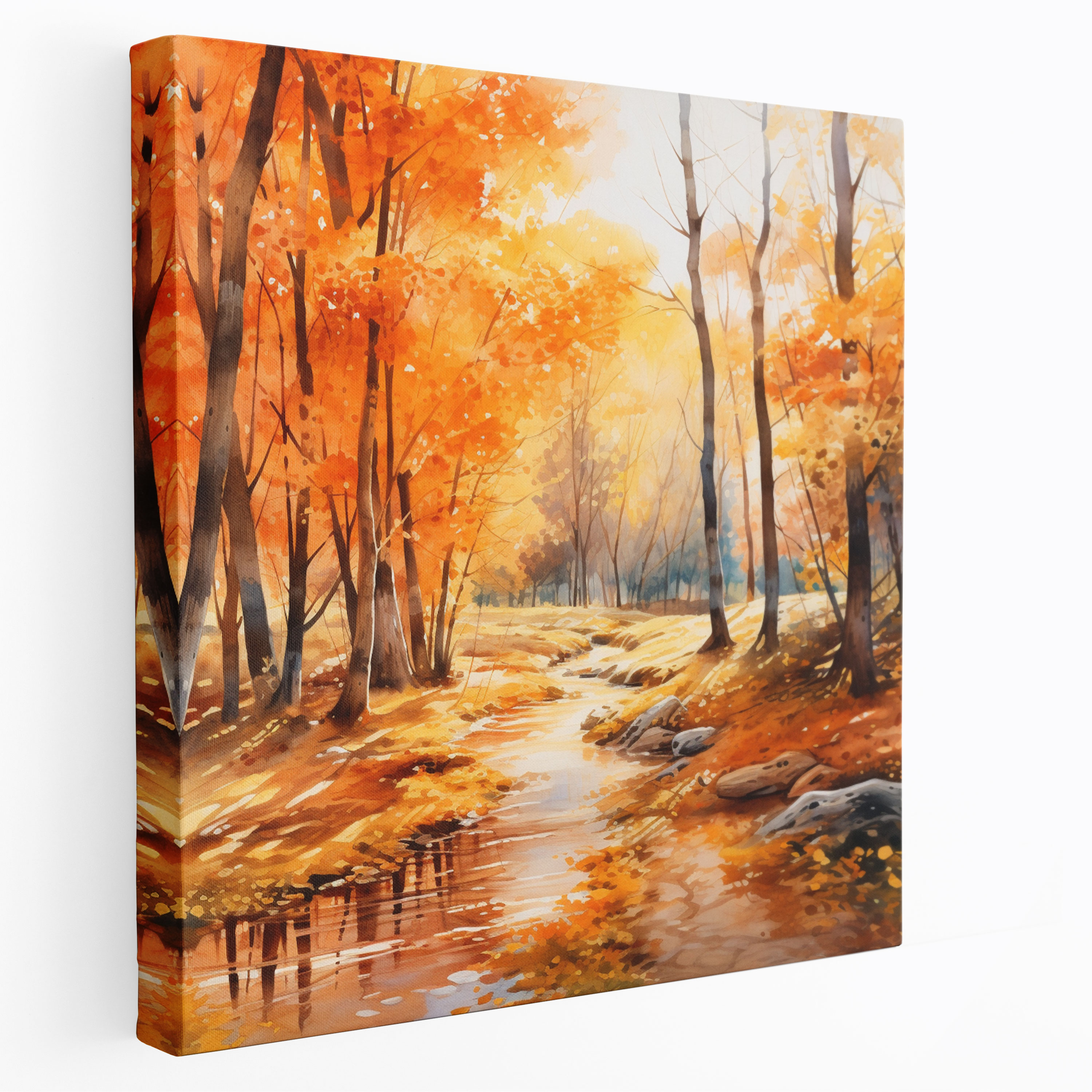 Autumn Forest Canvas Print - Autumn, Canvas Wall Art, Wall Art, Canvas