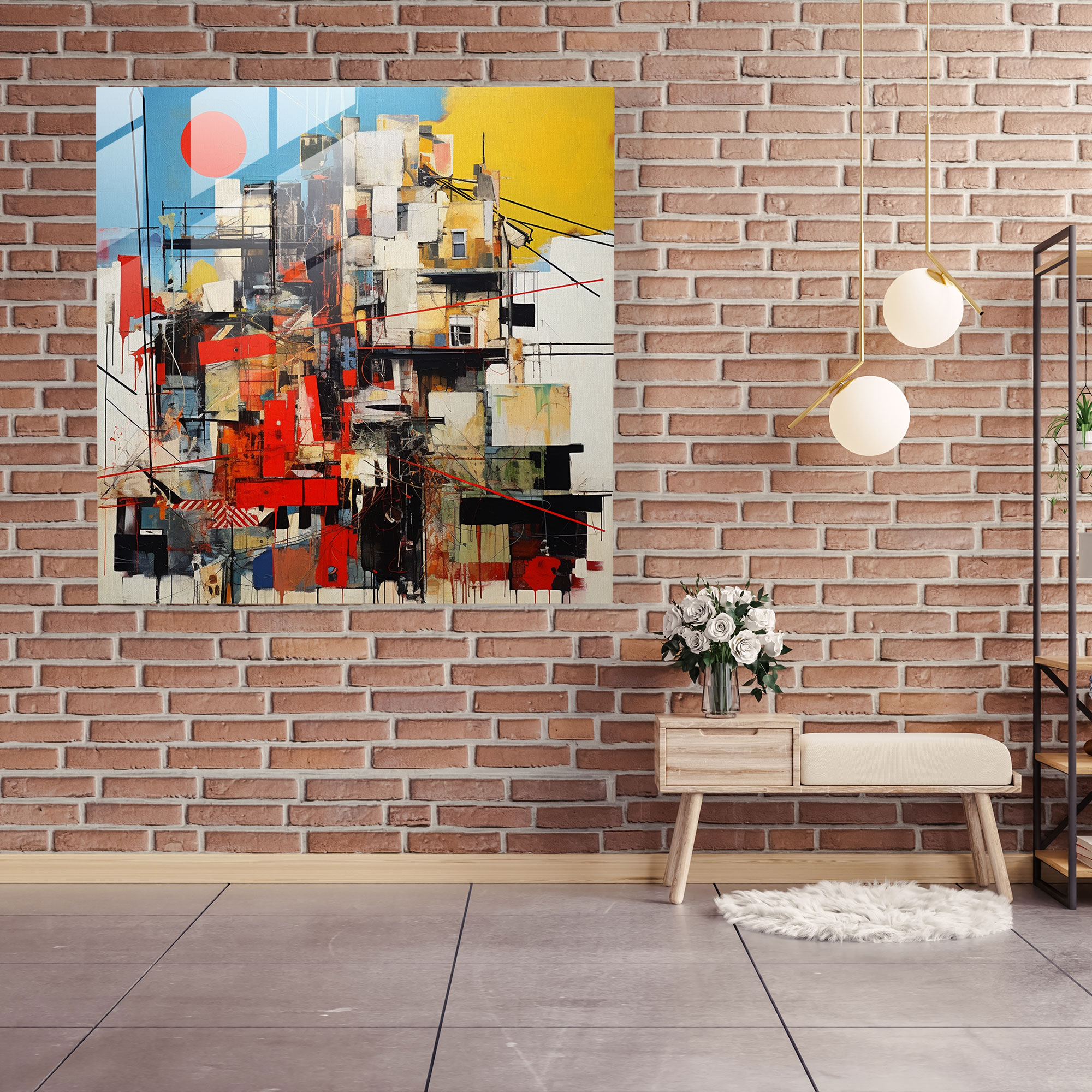Basquiat Inspired Glass Mixed Media - Basquiat, Collage, Glass Art, Street Art