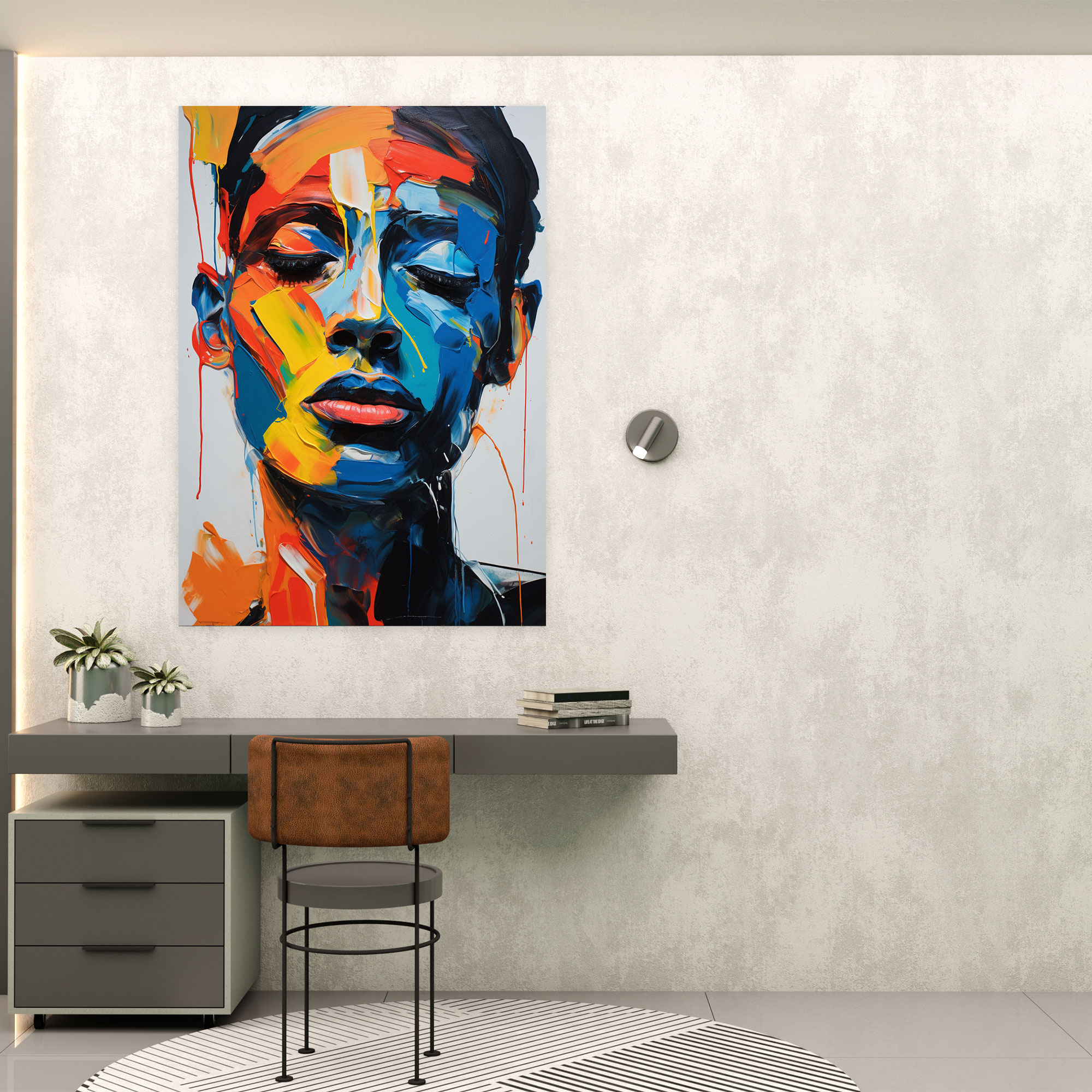 Basquiat Canvas Print - Neo-Expressionist Painting - Basquiat, Canvas Wall Art, Wall Decoration, Basquiat