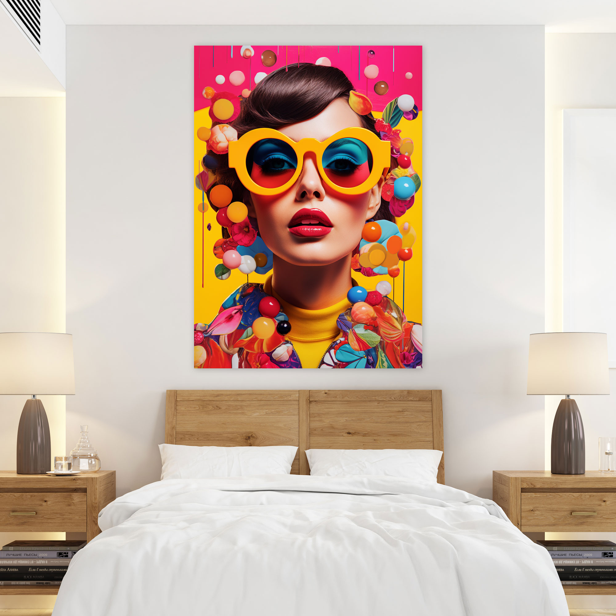 Basquiat Canvas Print - Pop Art-Inspired Wall Art - Basquiat, Pop Art-Inspired, Basquiat, Vibrant And Bold