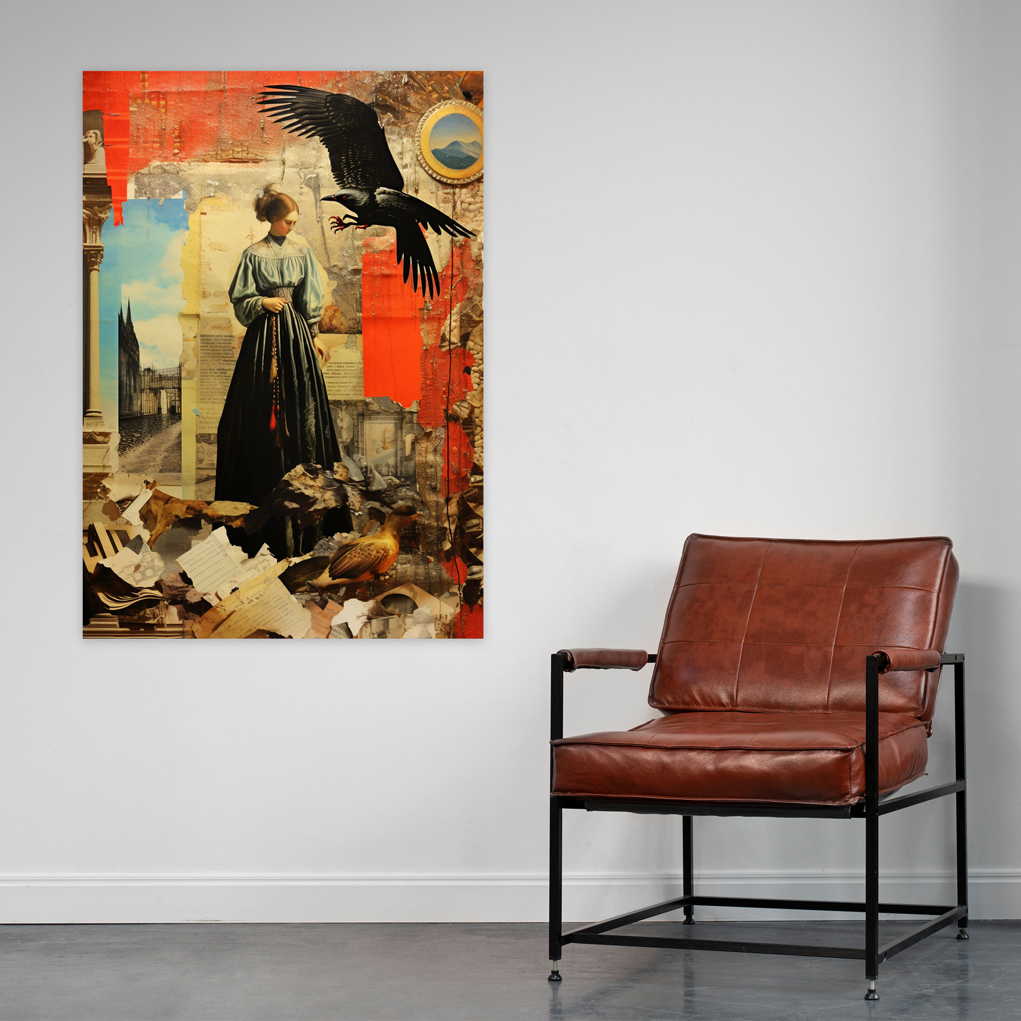 Basquiat Canvas Print - Cultural Collage Wall Decoration - Basquiat, Wall Decoration, Canvas, Wall Art
