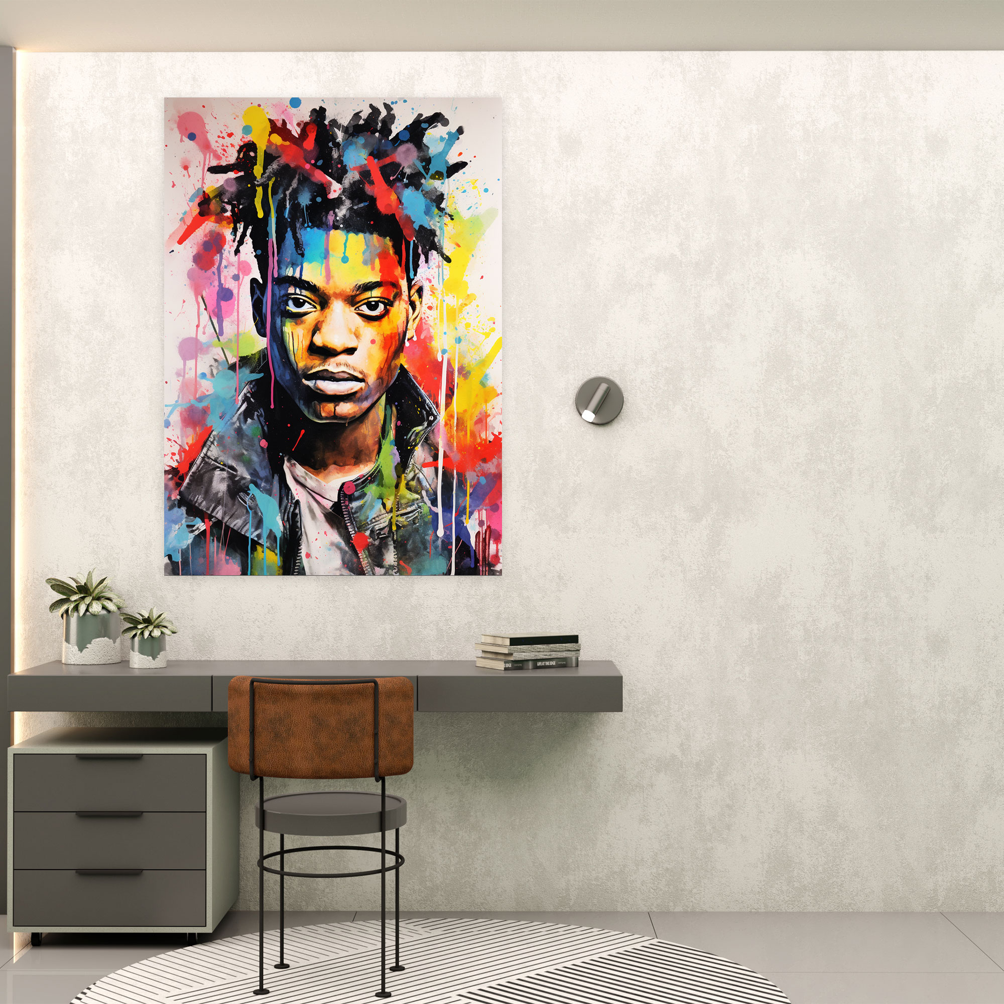 Basquiat Canvas Print - Basquiat, Canvas, Canvas Print, Home Decoration