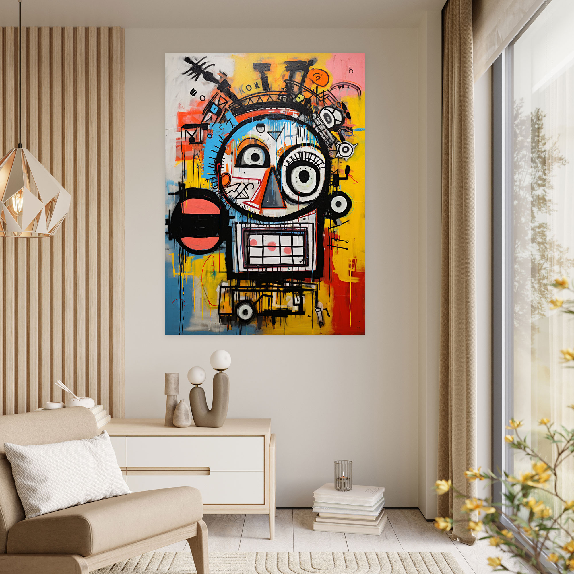 Basquiat Canvas Print - Basquiat, Home Decoration, Basquiat, Canvas