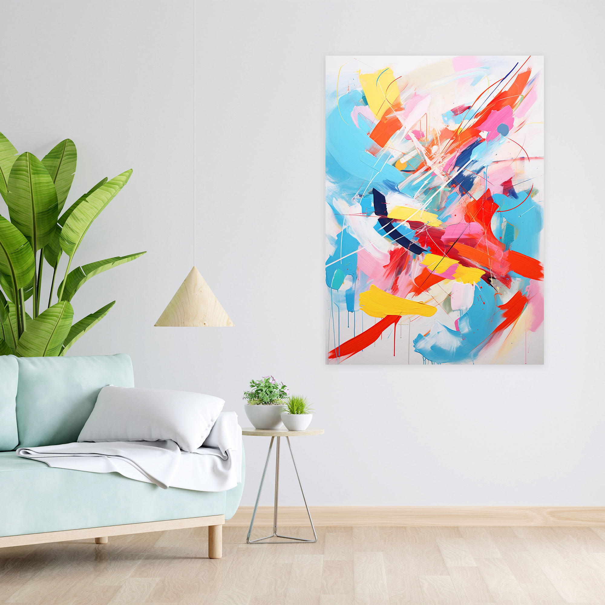 Basquiat Canvas Print - Abstract Expressionist Wall Art - Basquiat, Canvas Wall Art, Abstract Expressionist Artwork, Wall Decoration