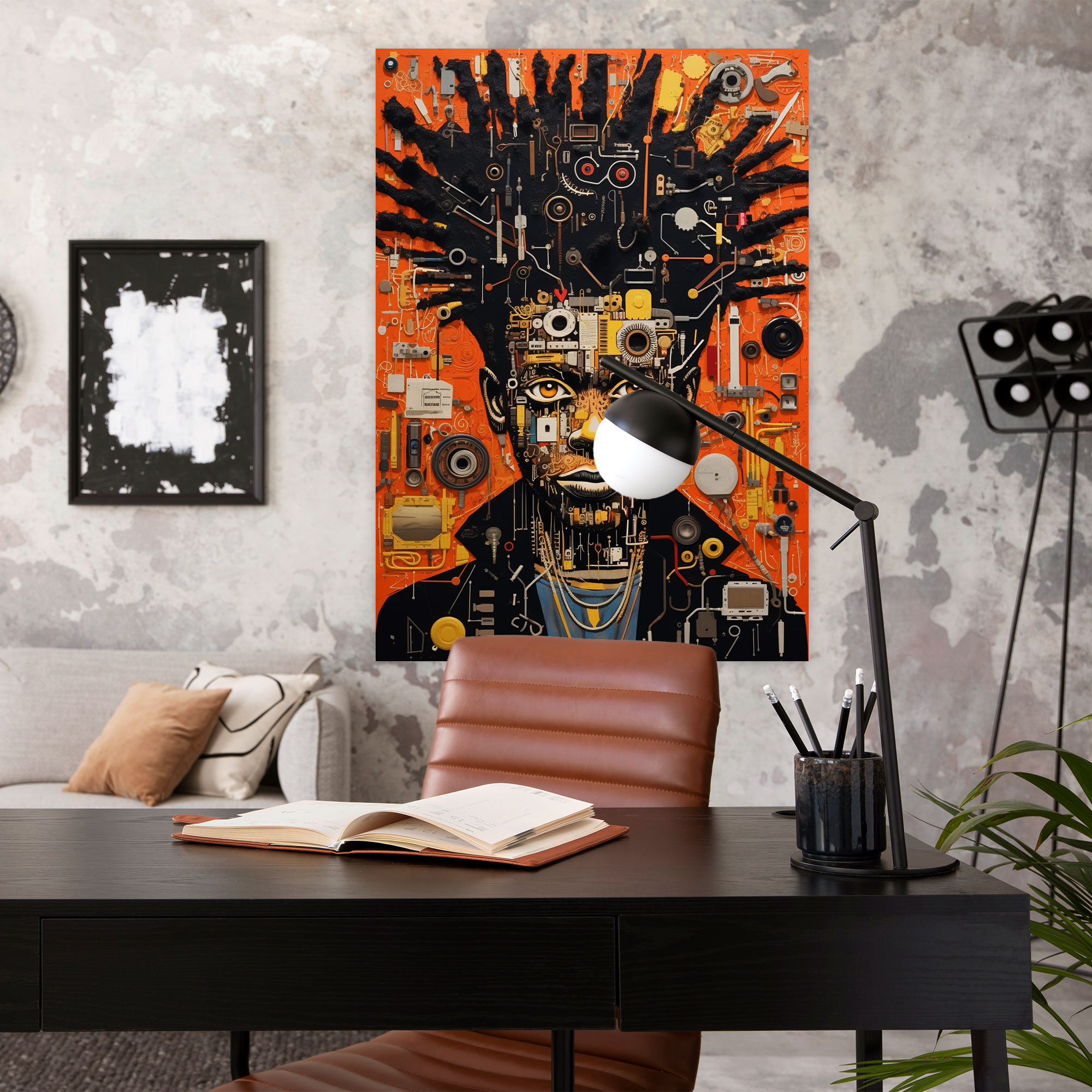 Basquiat Kanvas Tablo - Detaylı Duvar Sanatı