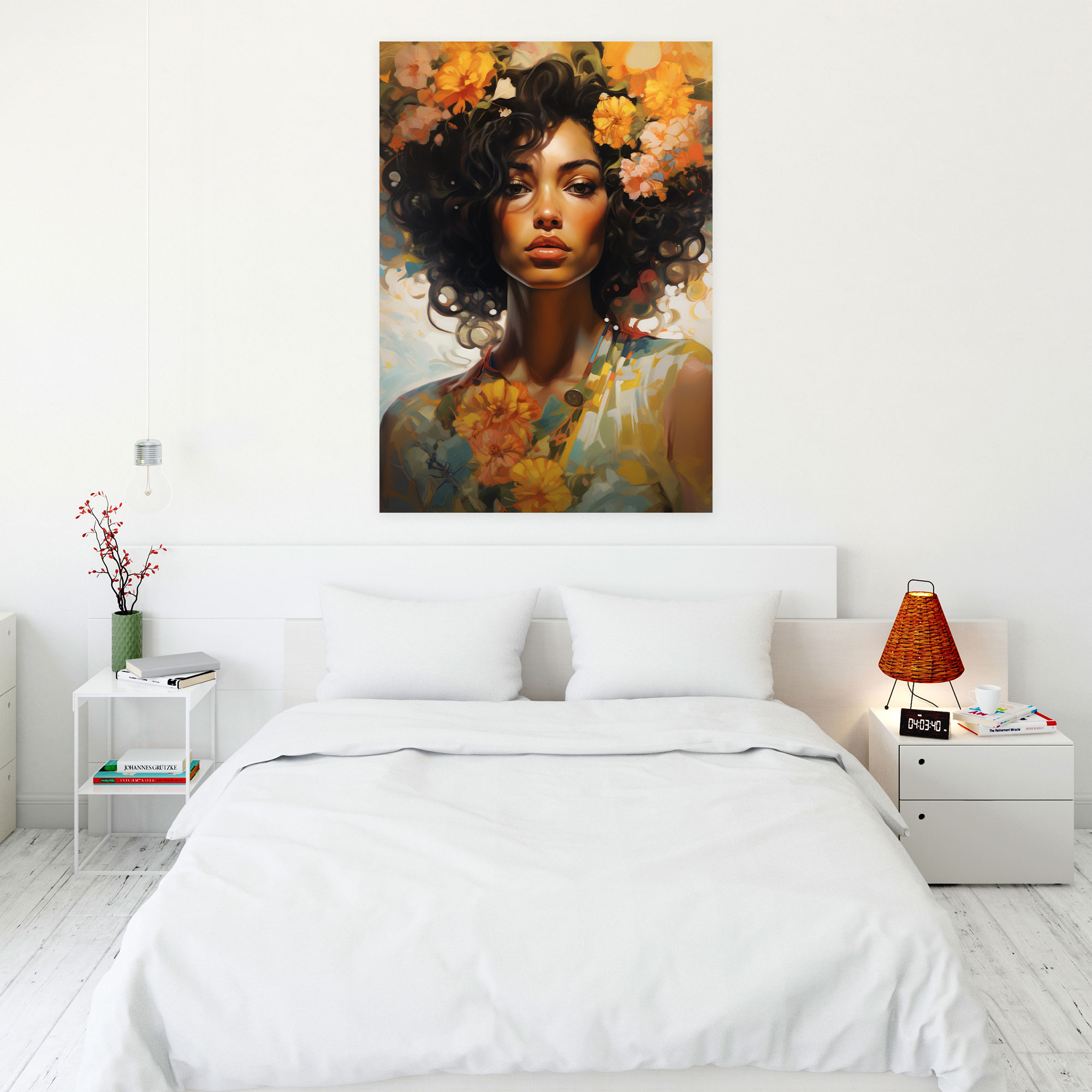 Basquiat Wall Art - Captivating Canvas Print - Basquiat, Powerful Individual, Home Decoration, Canvas Print