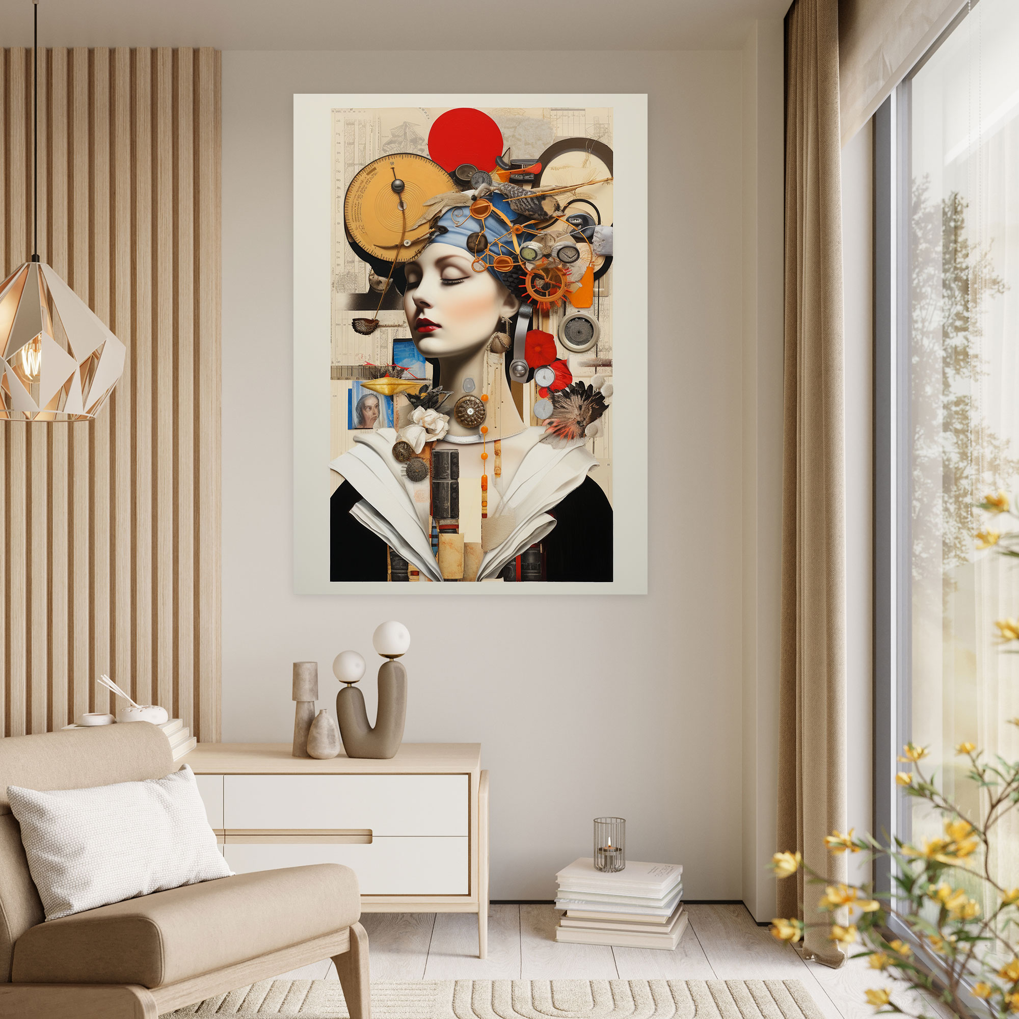 Basquiat Wall Decoration - Basquiat, Canvas, Various Elements, Canvas Print
