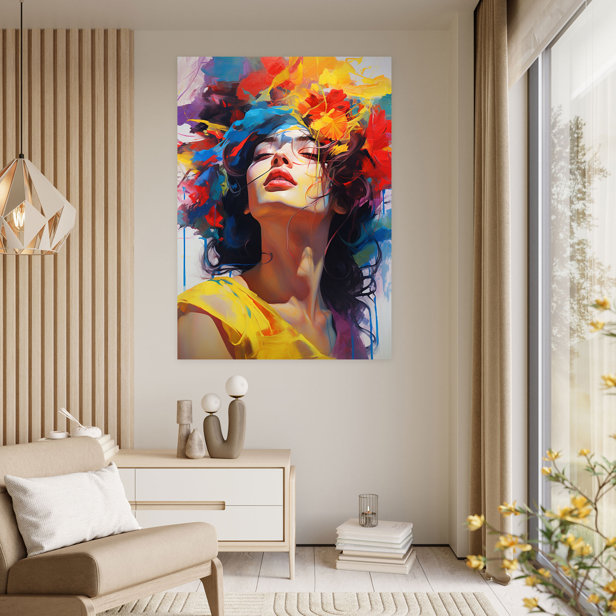 Basquiat Canvas Print - Basquiat, Expressive Brushwork, Canvas Print, Home Decoration