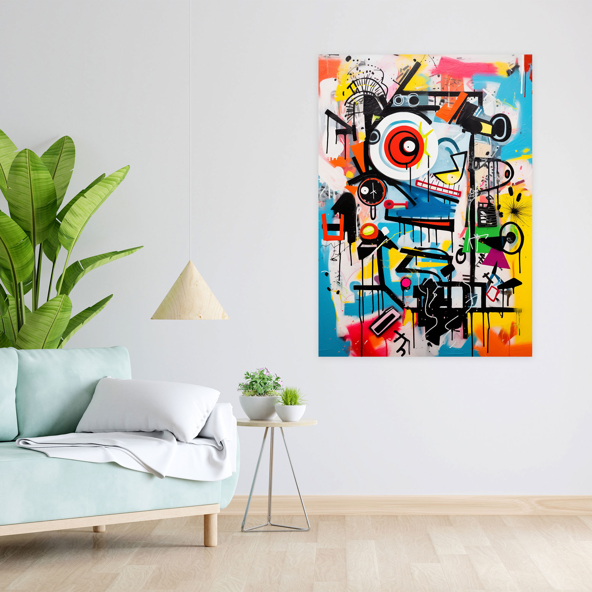 Basquiat Canvas Print - Basquiat, Canvas, Abstract Art, Wall Decoration