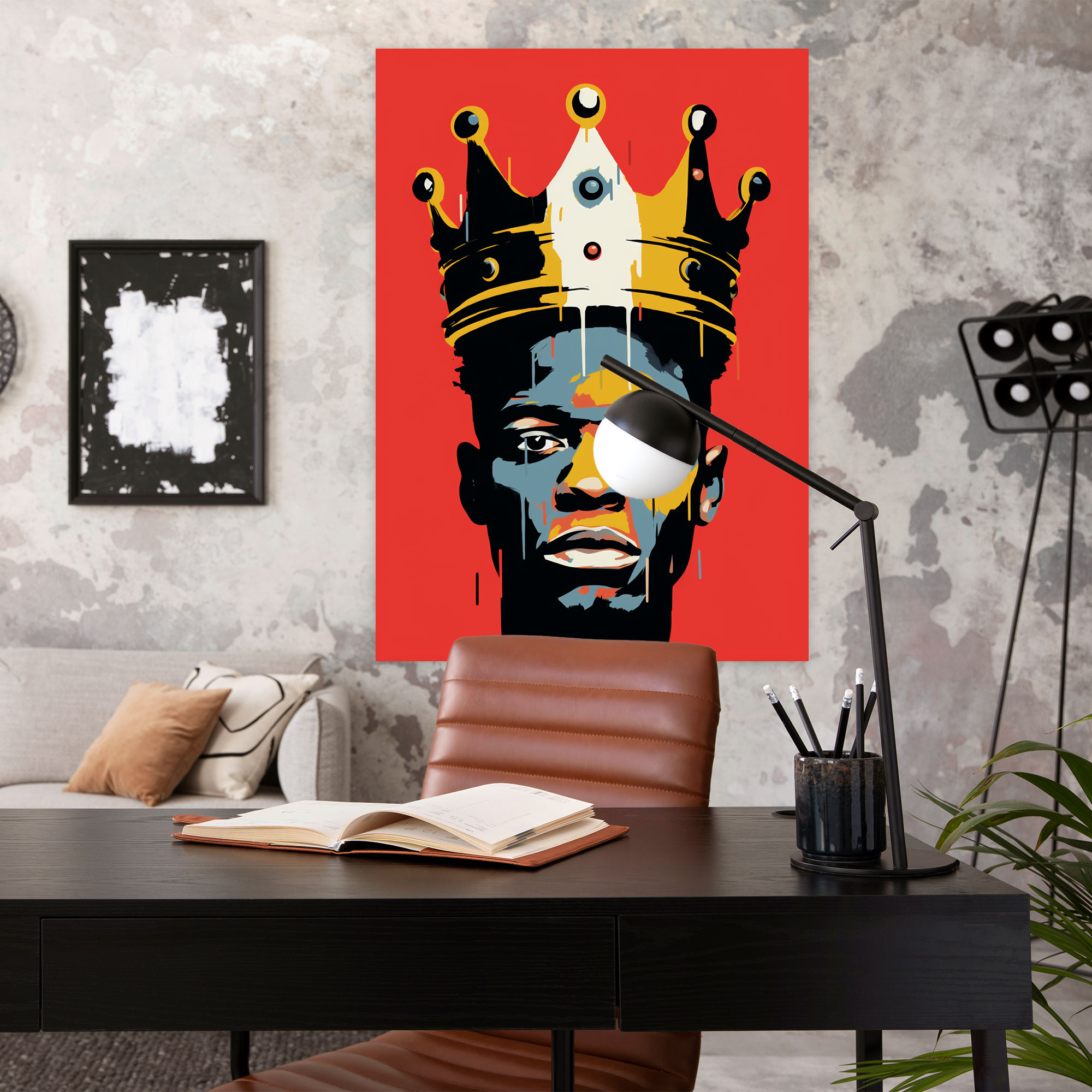 Basquiat Wall Art - Basquiat, Canvas Wall Art, Canvas, Contemporary Art