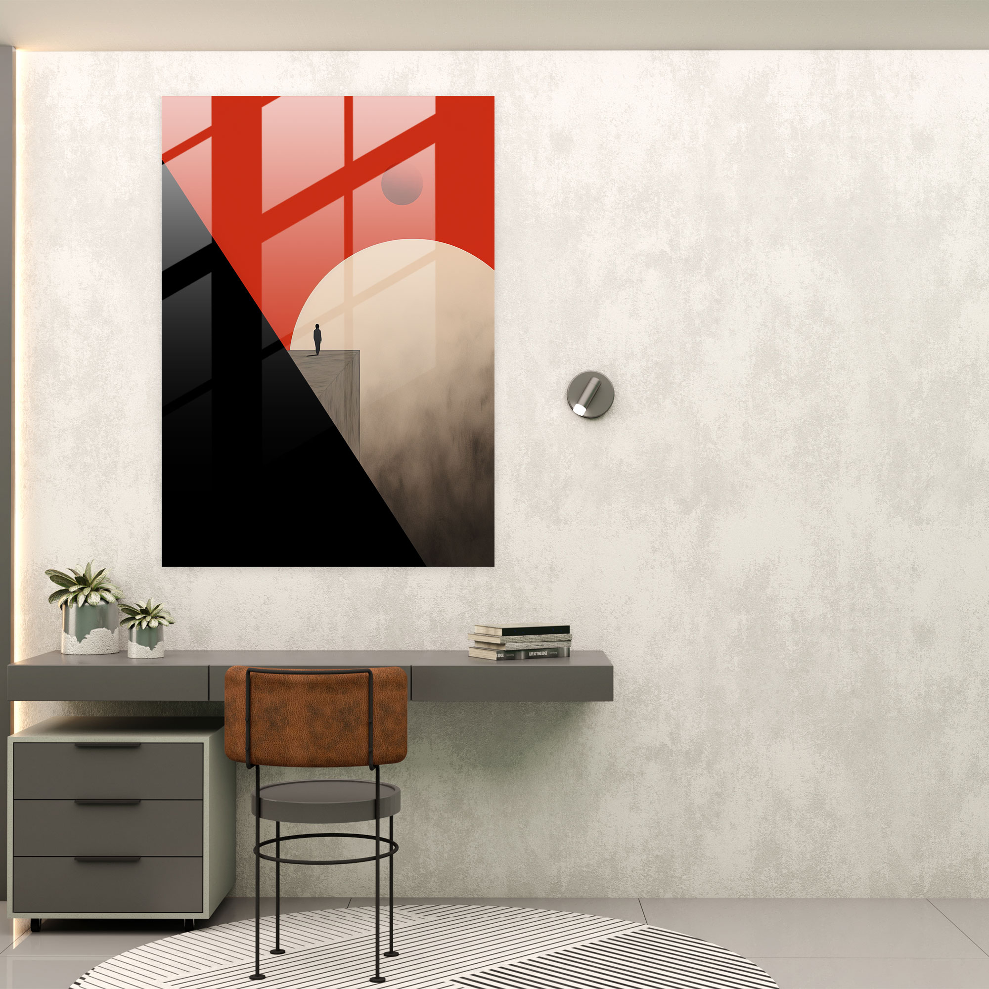Basquiat Inspired Glass Art - Basquiat, Minimalism, Basquiat, Glass Wall Art