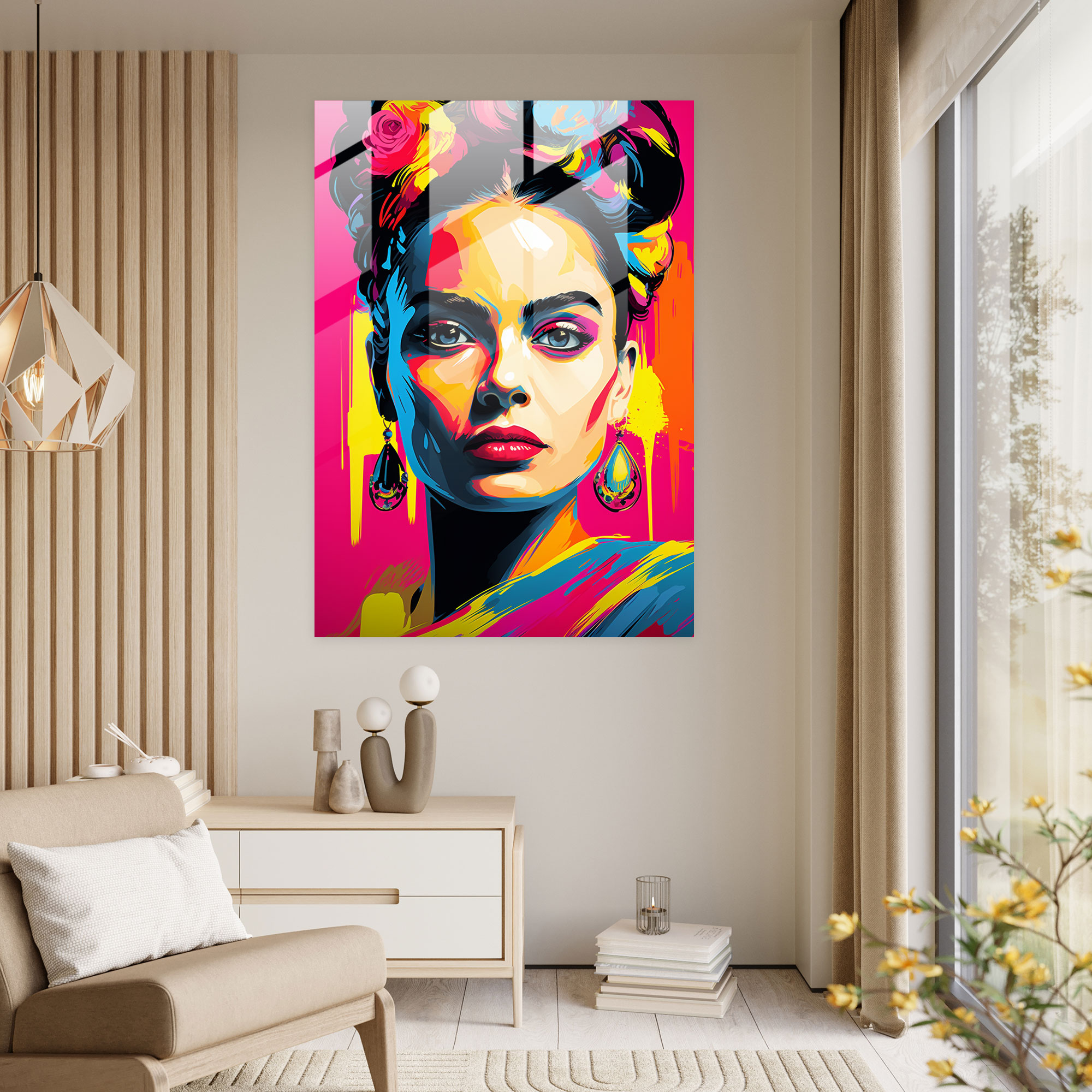 Basquiat Modern Art - Basquiat, Vibrant Colors, Pop Art, Cultural Icons