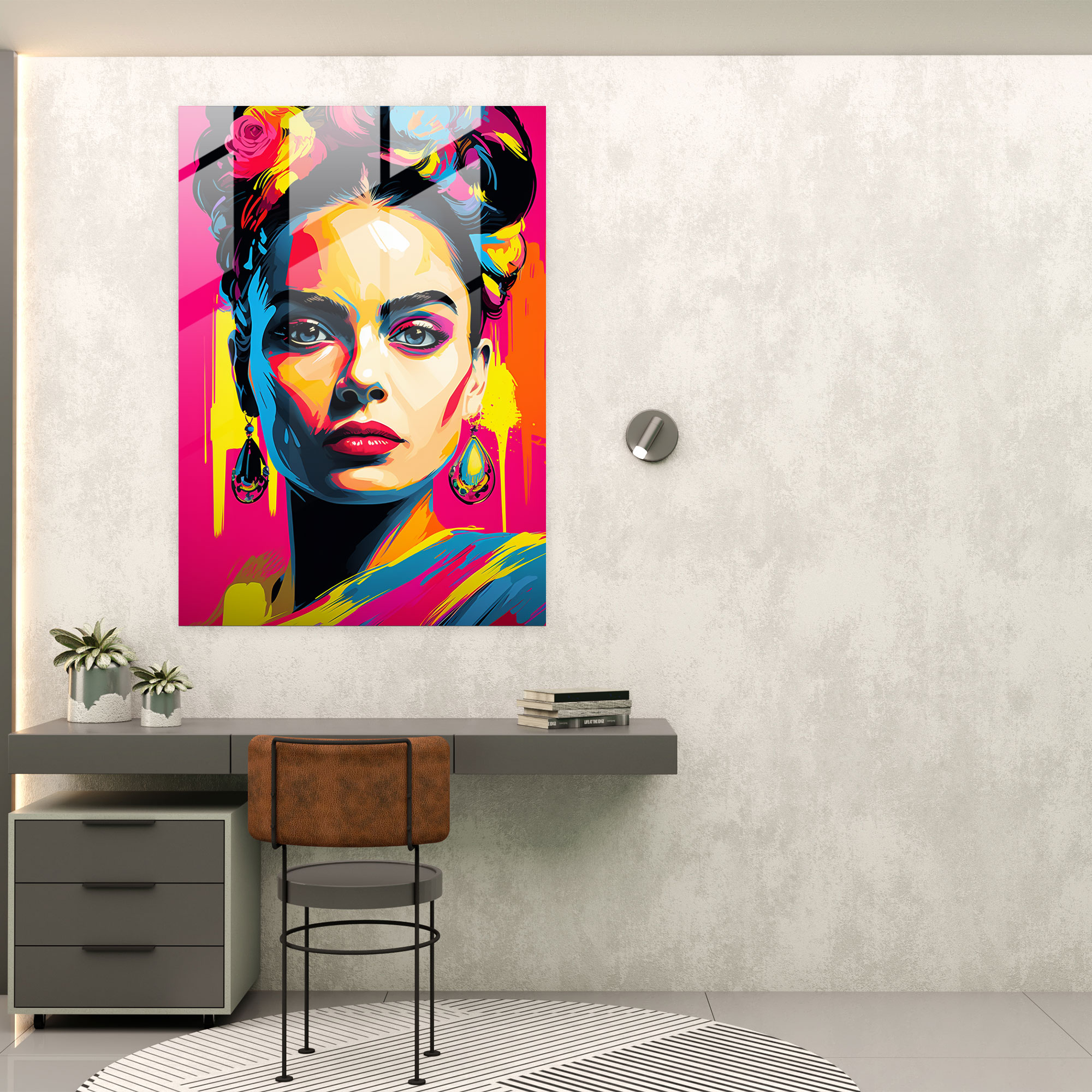 Basquiat Modern Art - Basquiat, Vibrant Colors, Pop Art, Cultural Icons
