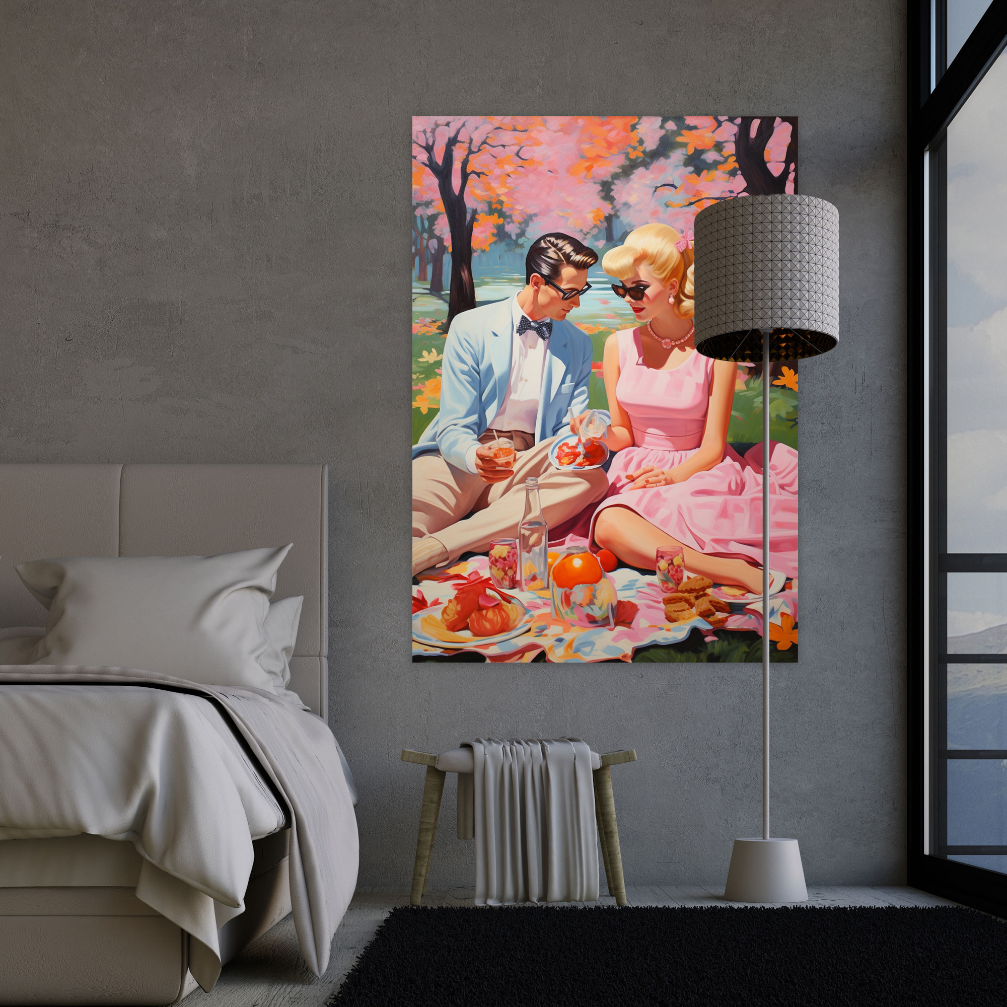 Barbie Picnic Canvas Print - Barbie, Barbie, Canvas, Sunny Park