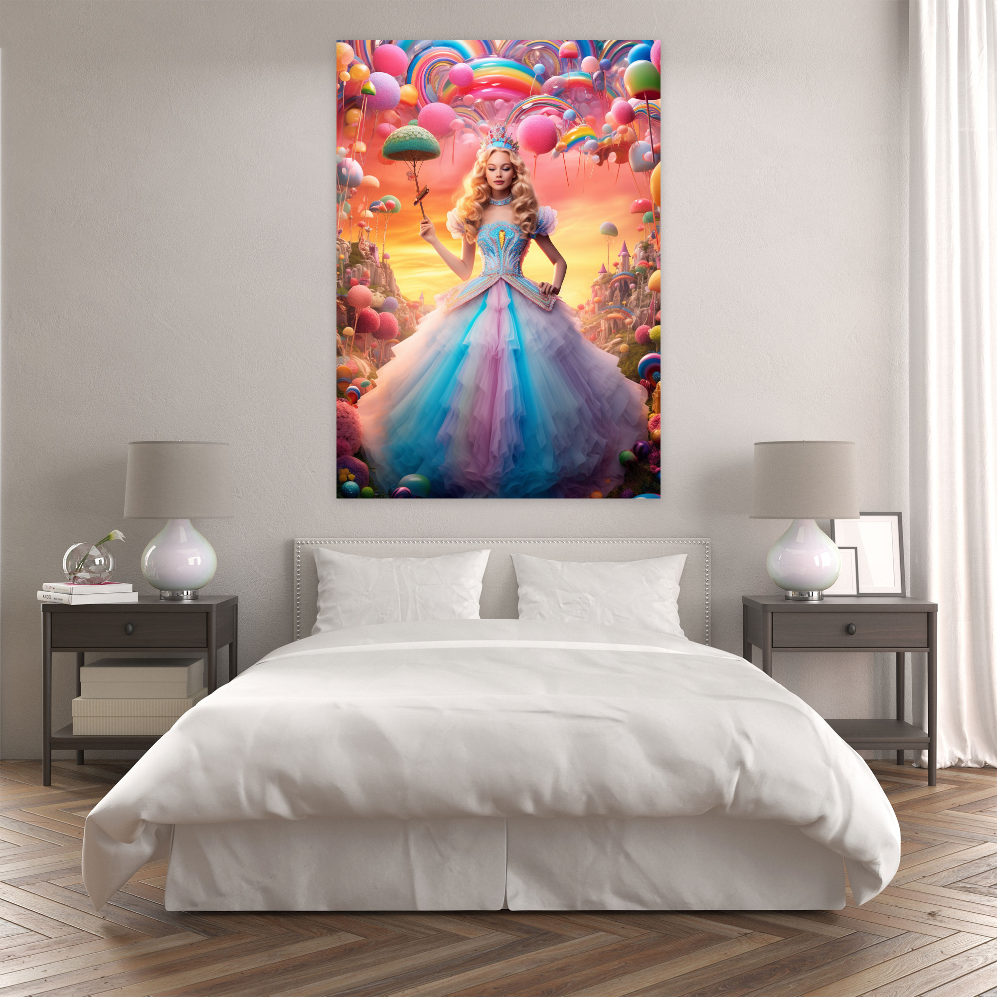 Barbie Magical Wonderland Canvas Print - Barbie, Magical Wonderland, Wall Art, Canvas Print