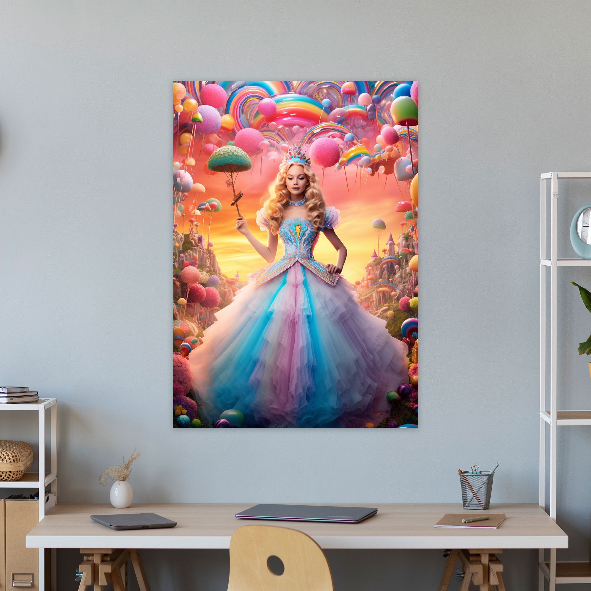 Barbie Magical Wonderland Canvas Print - Barbie, Magical Wonderland, Wall Art, Canvas Print