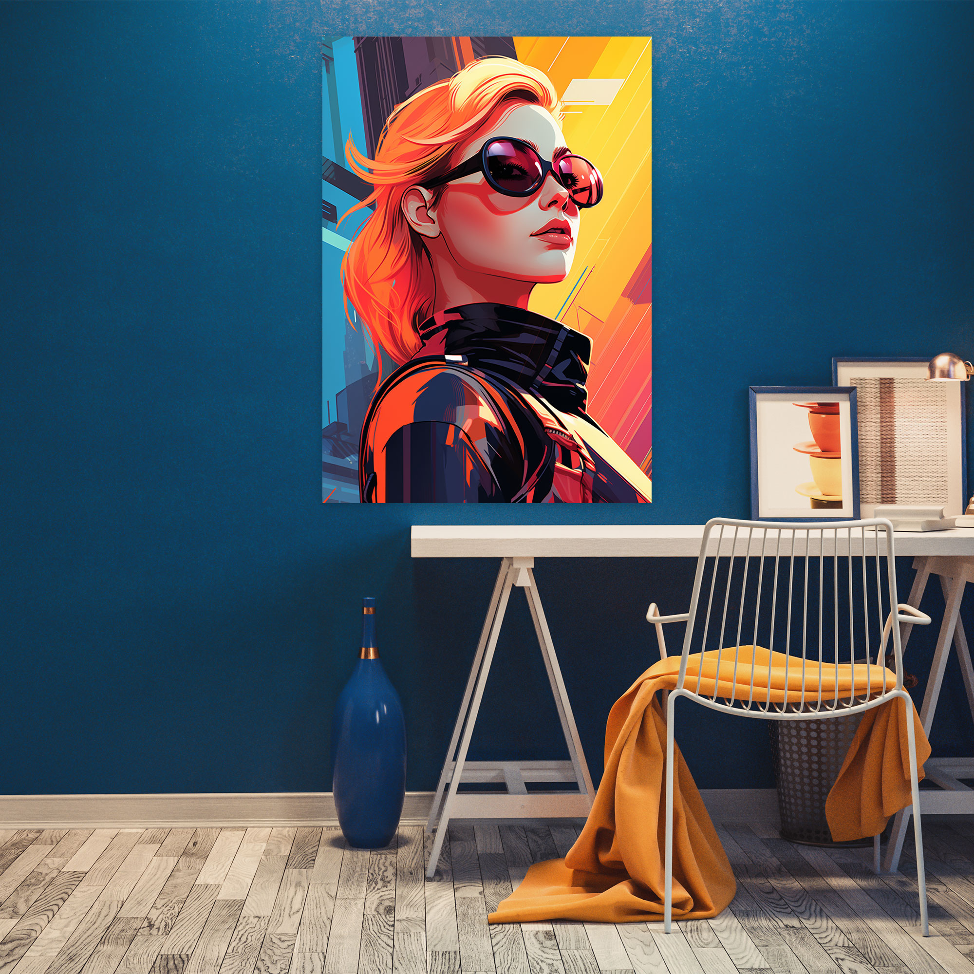 Barbie Canvas Print - Modern Digital Illustration Wall Art - Barbie, Canvas, Wall Art, Canvas Print