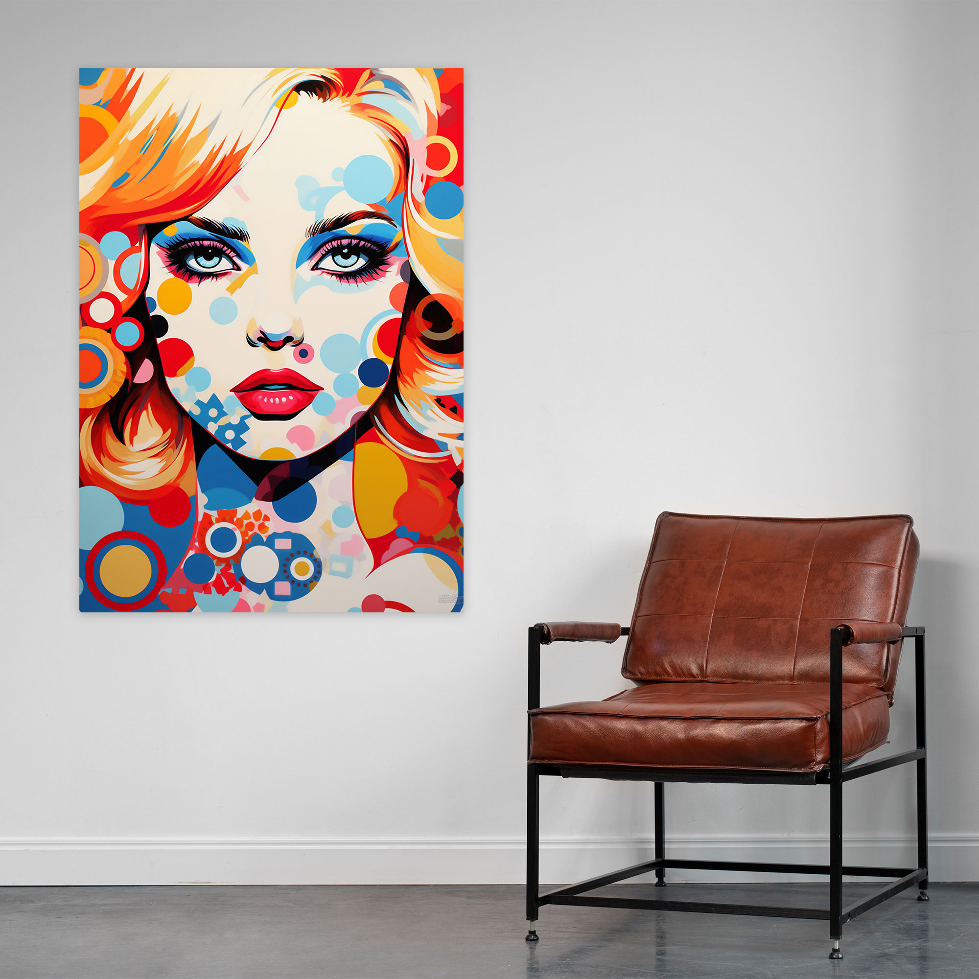Barbie Canvas Print - Pop Art Inspired Print Wall Art - Barbie, Canvas, Vibrant Colors, Bold Patterns