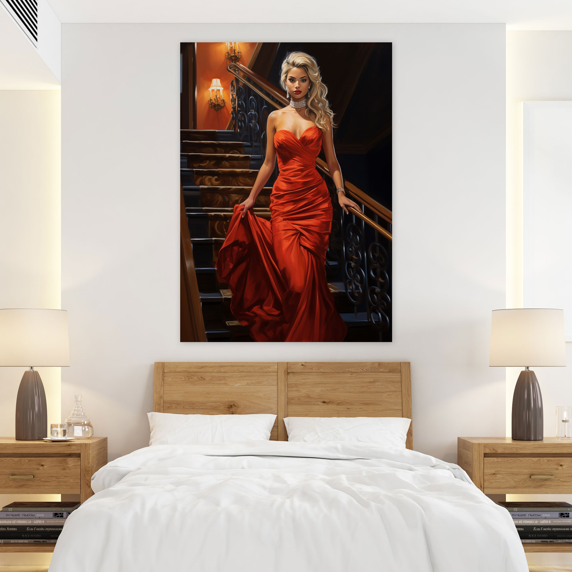 Barbie Canvas Print - Red Carpet Glamour - Barbie, Red Carpet, Home Decoration, Canvas Print