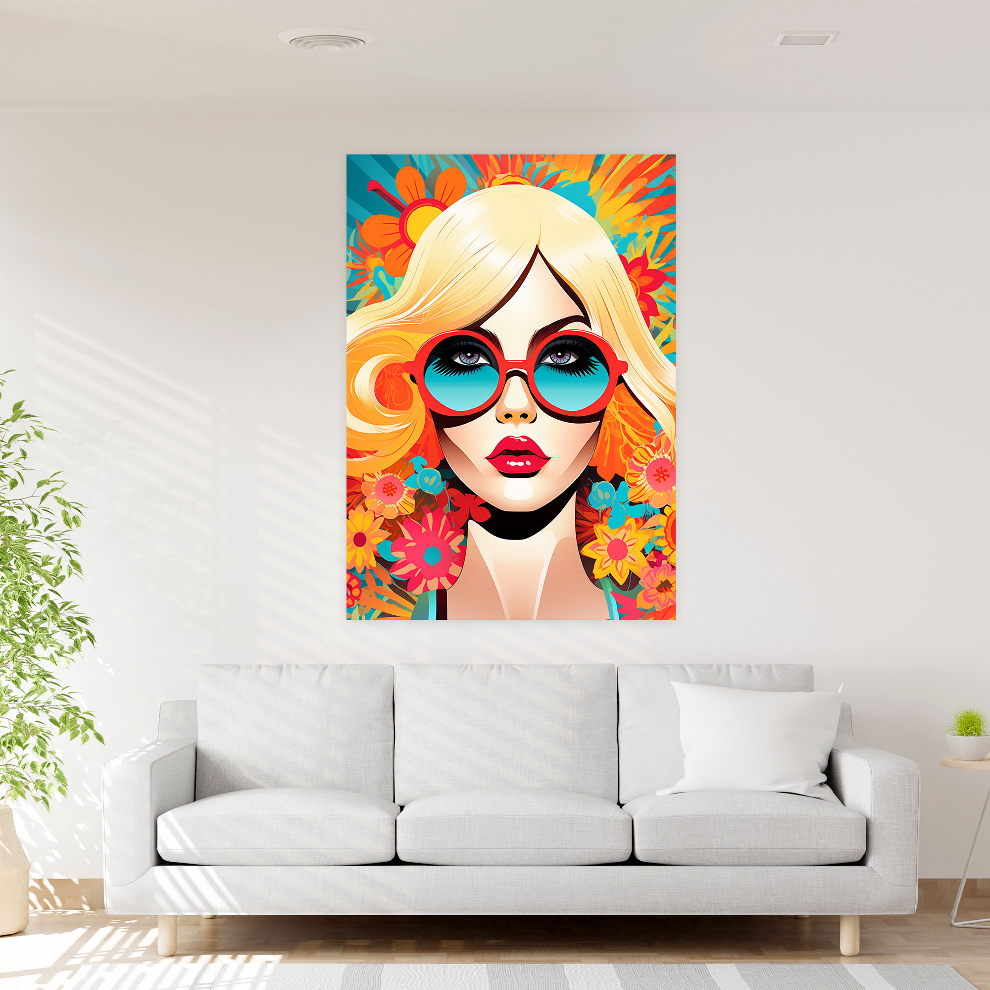 Barbie Canvas Print - Playful Pop Art - Barbie, Vibrant, Canvas Wall Art, Canvas Print