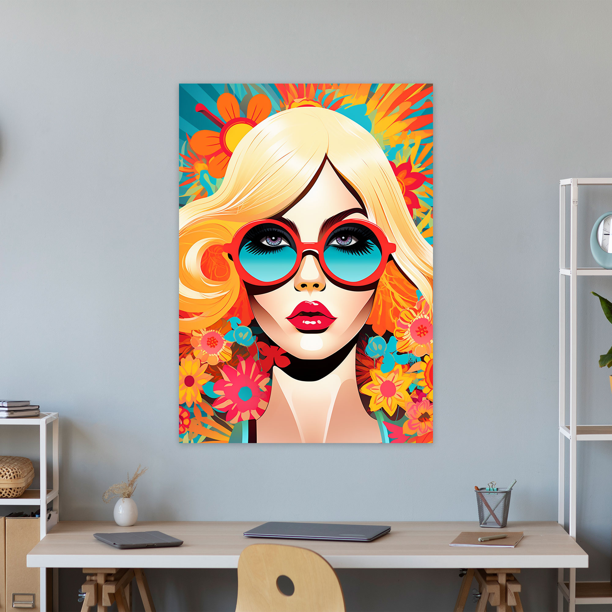 Barbie Canvas Print - Playful Pop Art - Barbie, Vibrant, Canvas Wall Art, Canvas Print