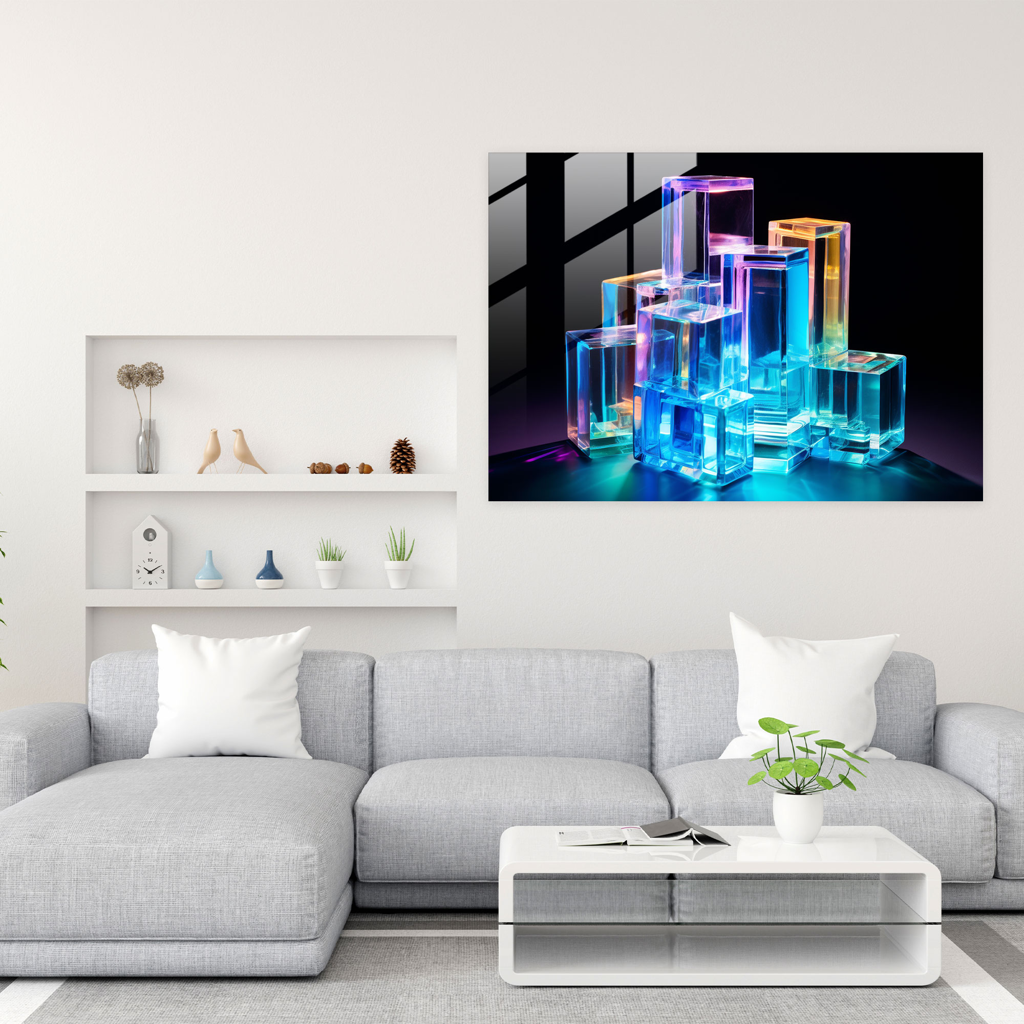 Blockchain Glass Art - Blockchain, Blockchain, Revolution Of Blockchain, Glass Wall Art