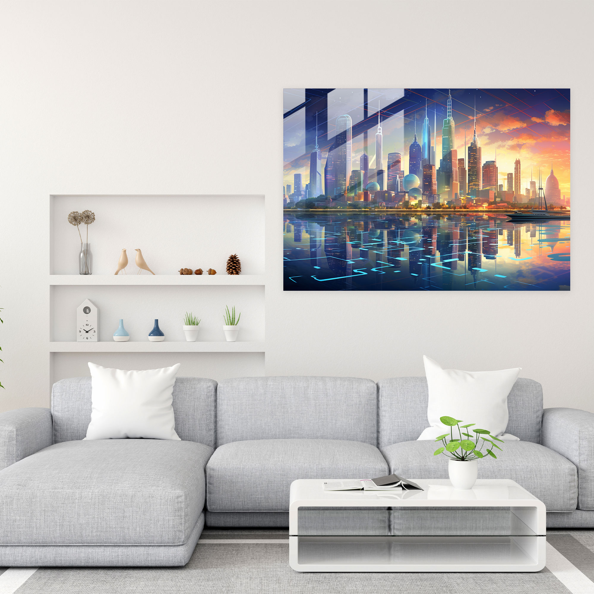 Blockchain Modern Art - Blockchain, Wall Decoration, Modern Art, Visually Stunning