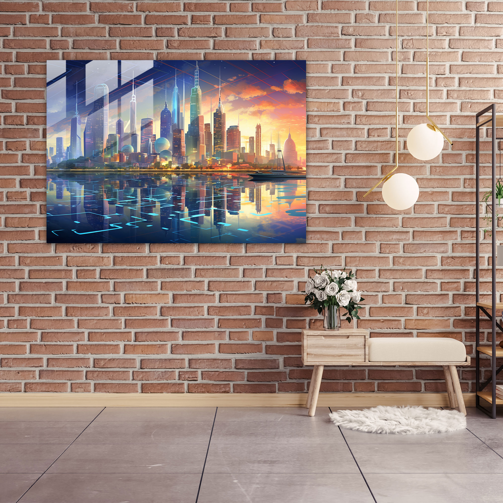 Blockchain Modern Art - Blockchain, Wall Decoration, Modern Art, Visually Stunning