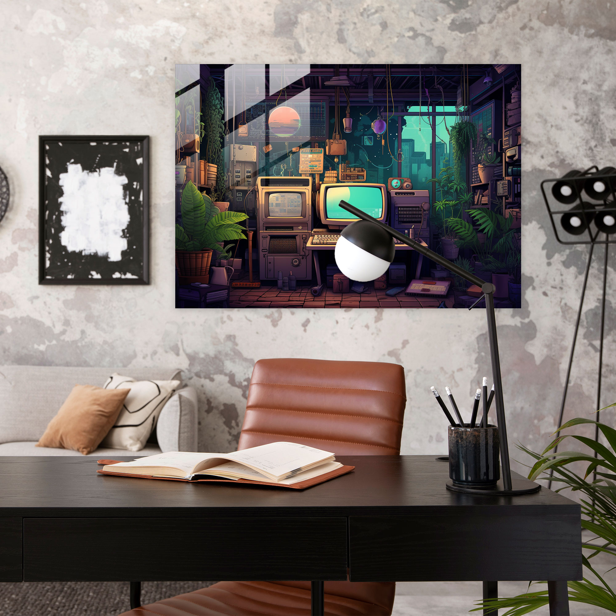 Blockchain Glass Print - Blockchain, Blockchain, Glass Art, Nostalgic Scene