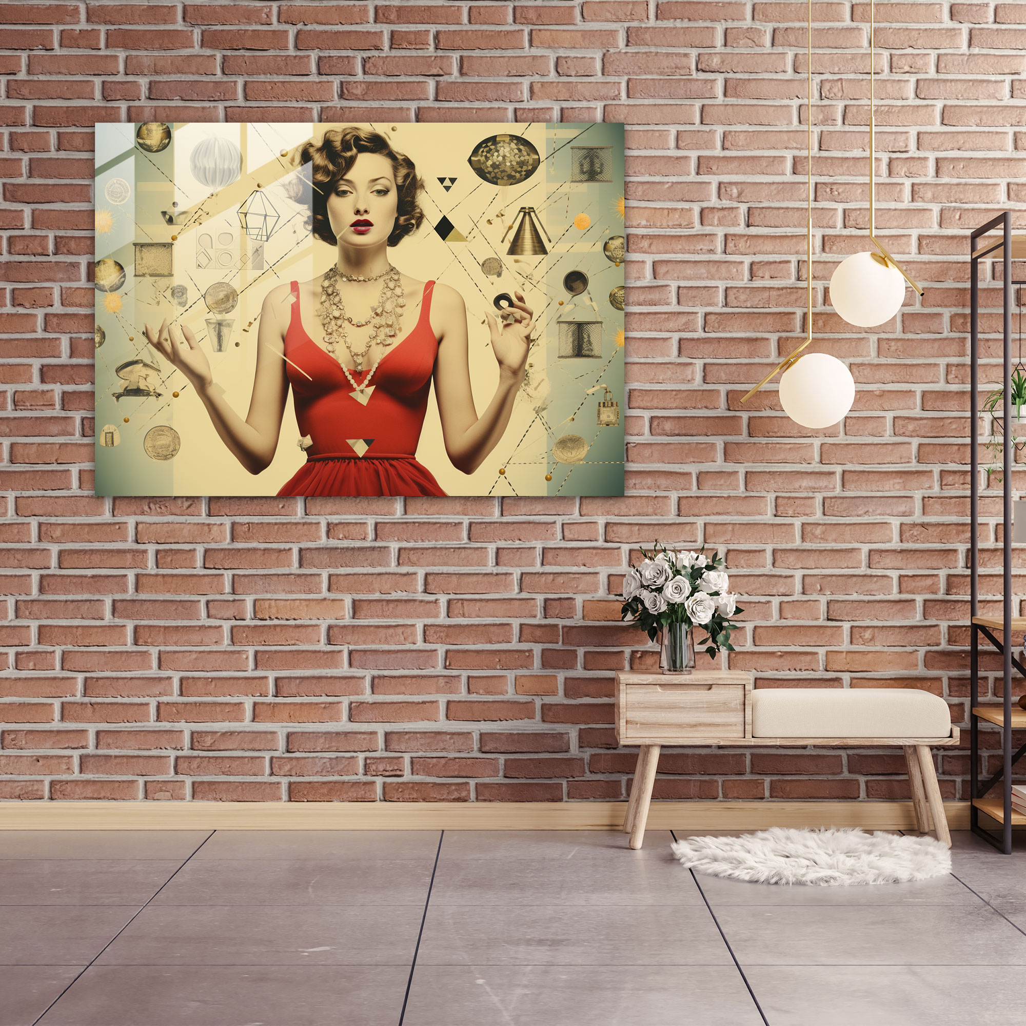 Blockchain Modern Art - Blockchain, Wall Decoration, Home Decoration, Modern Art