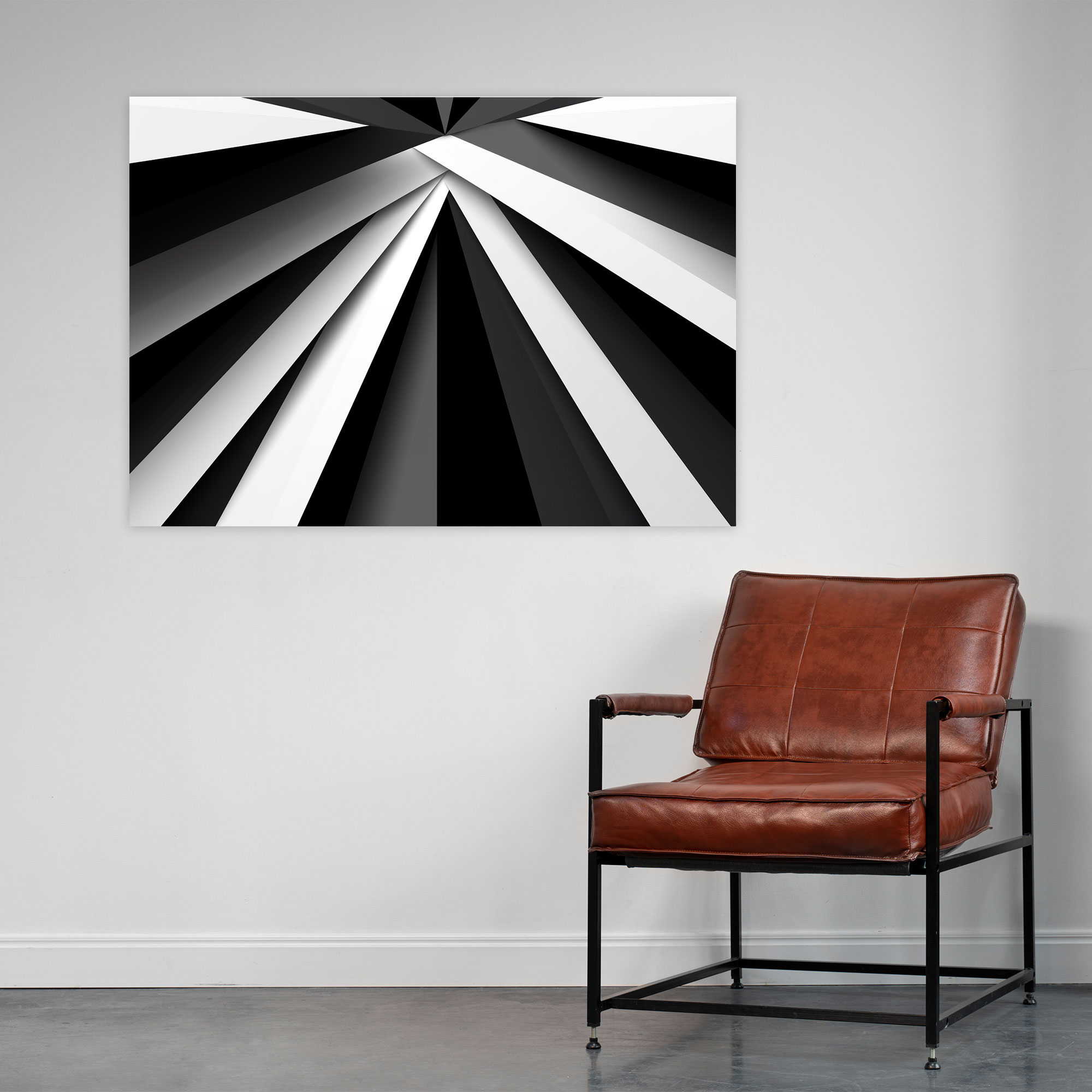 Blockchain Minimalist Wall Art - Blockchain, Wall Decoration, Home Decoration, Clean Lines