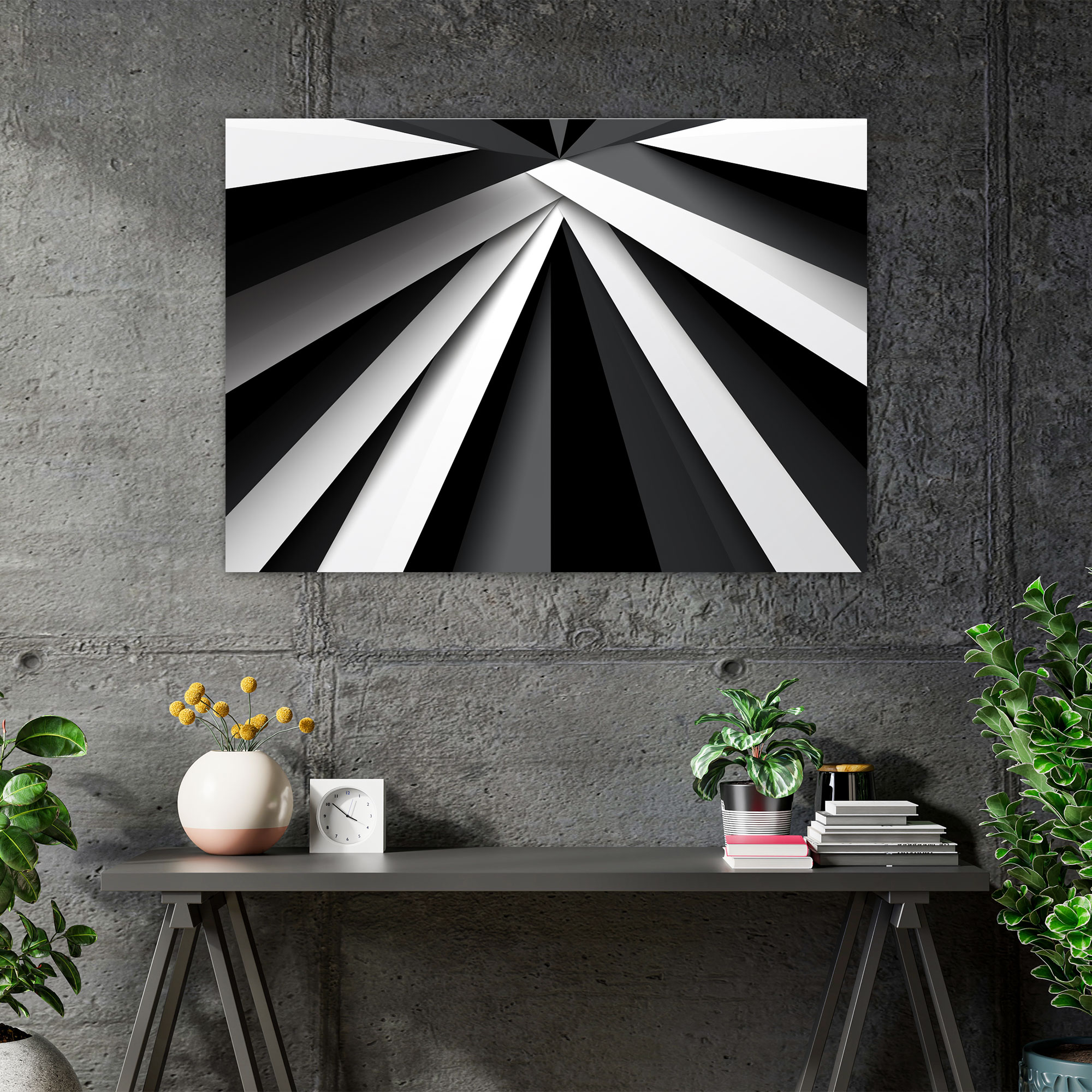 Blockchain Minimalist Wall Art - Blockchain, Wall Decoration, Home Decoration, Clean Lines