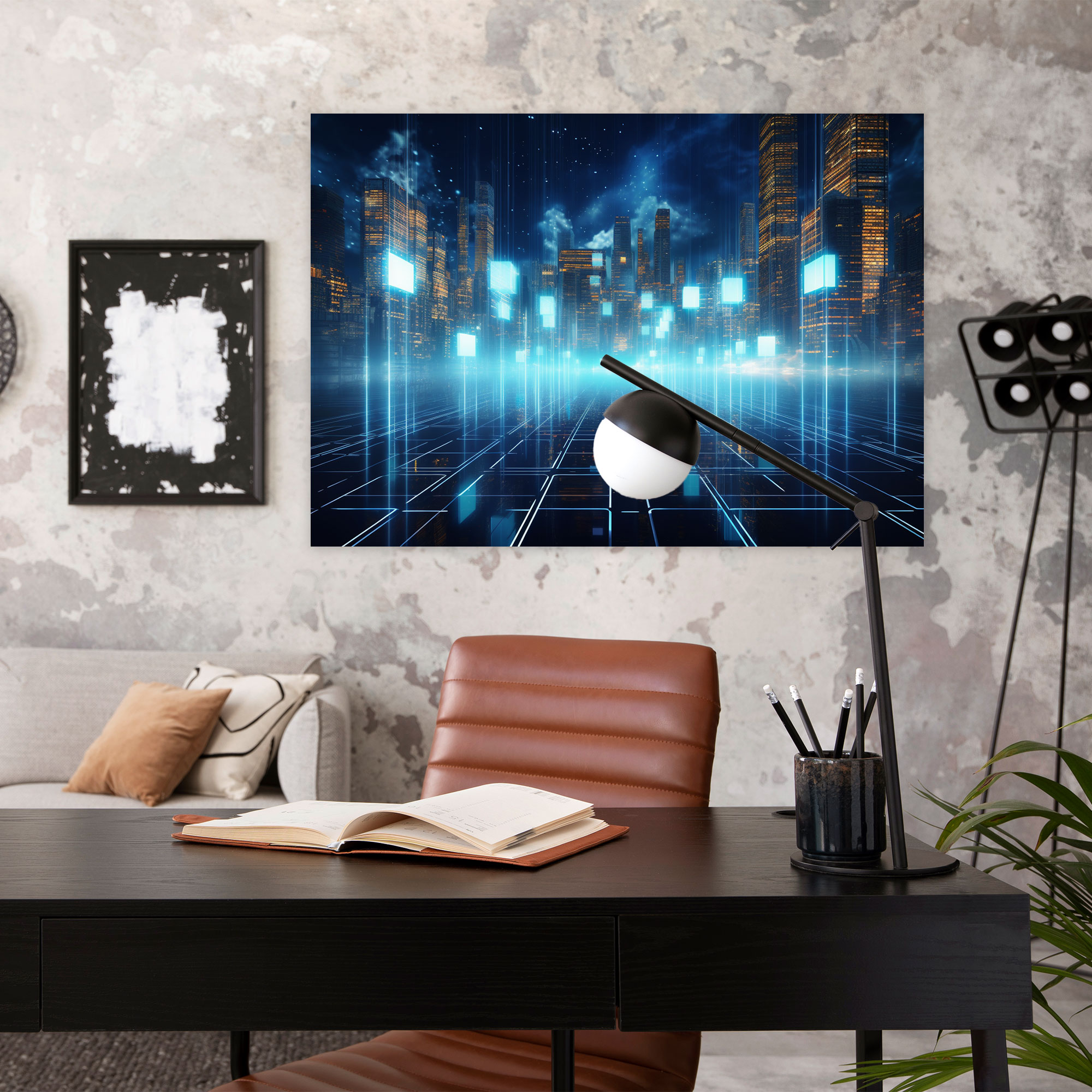 Gelecek Odaklı Blockchain Kanvas Tablo - Dinamik Temsiliyatla Gelecek Odaklı Blockchain Tablosu