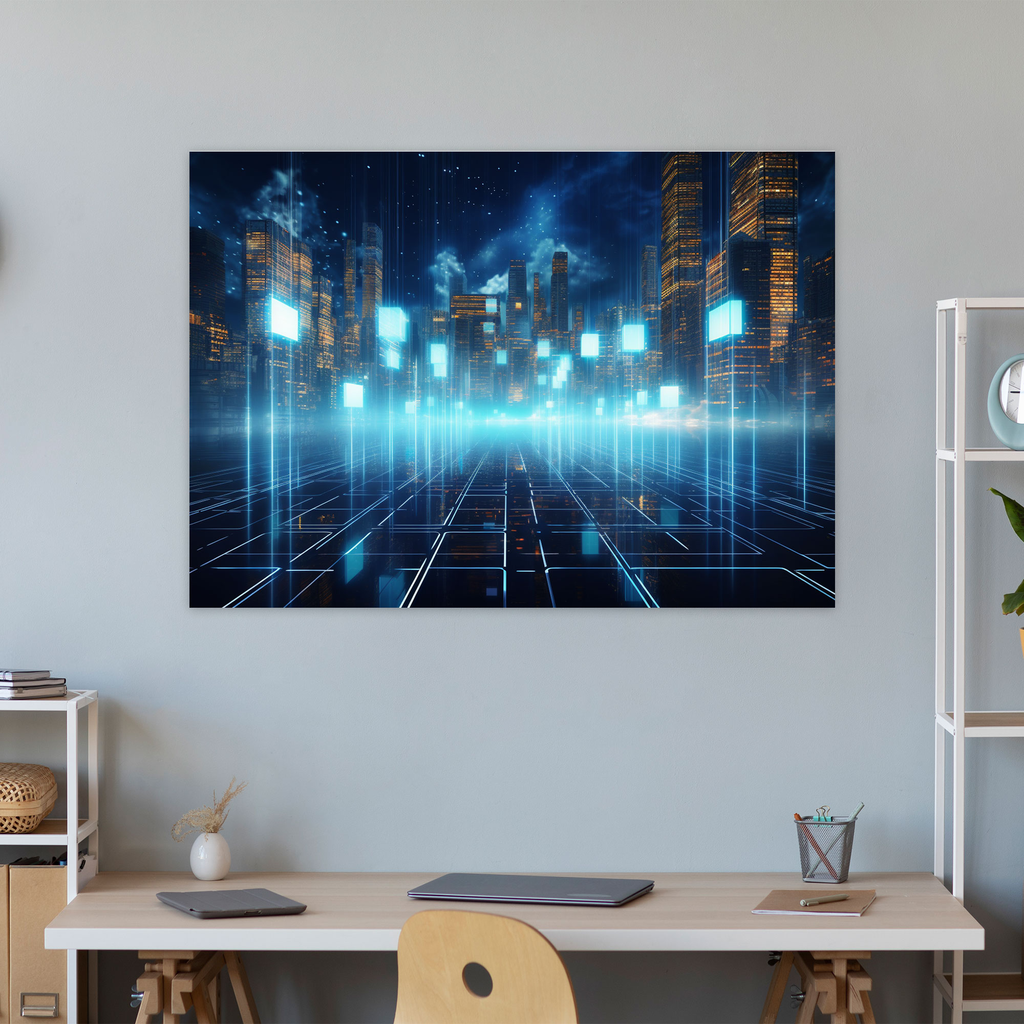 Gelecek Odaklı Blockchain Kanvas Tablo - Dinamik Temsiliyatla Gelecek Odaklı Blockchain Tablosu
