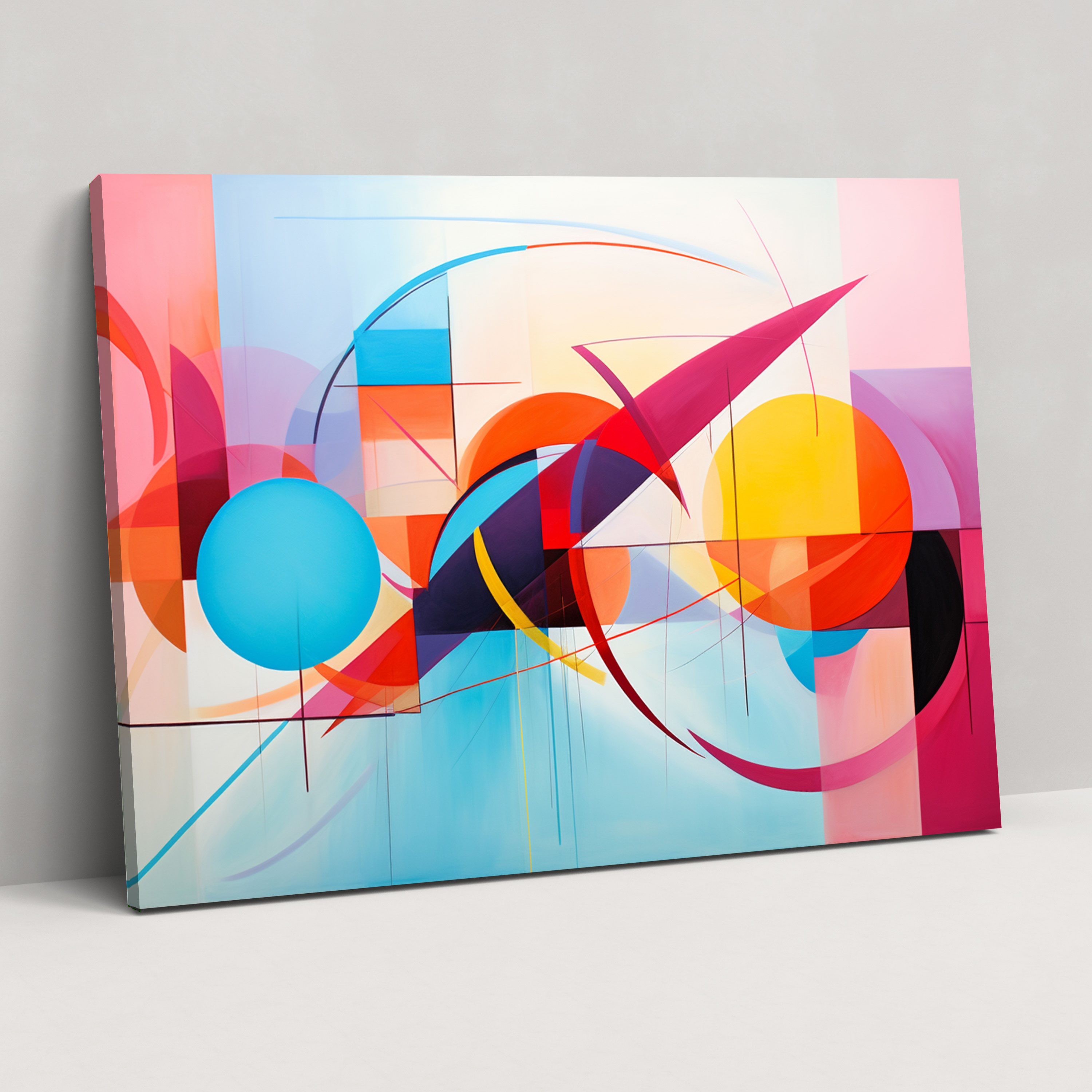 Blockchain Abstract Canvas Print - Blockchain, Canvas, Wall Art, Canvas Print